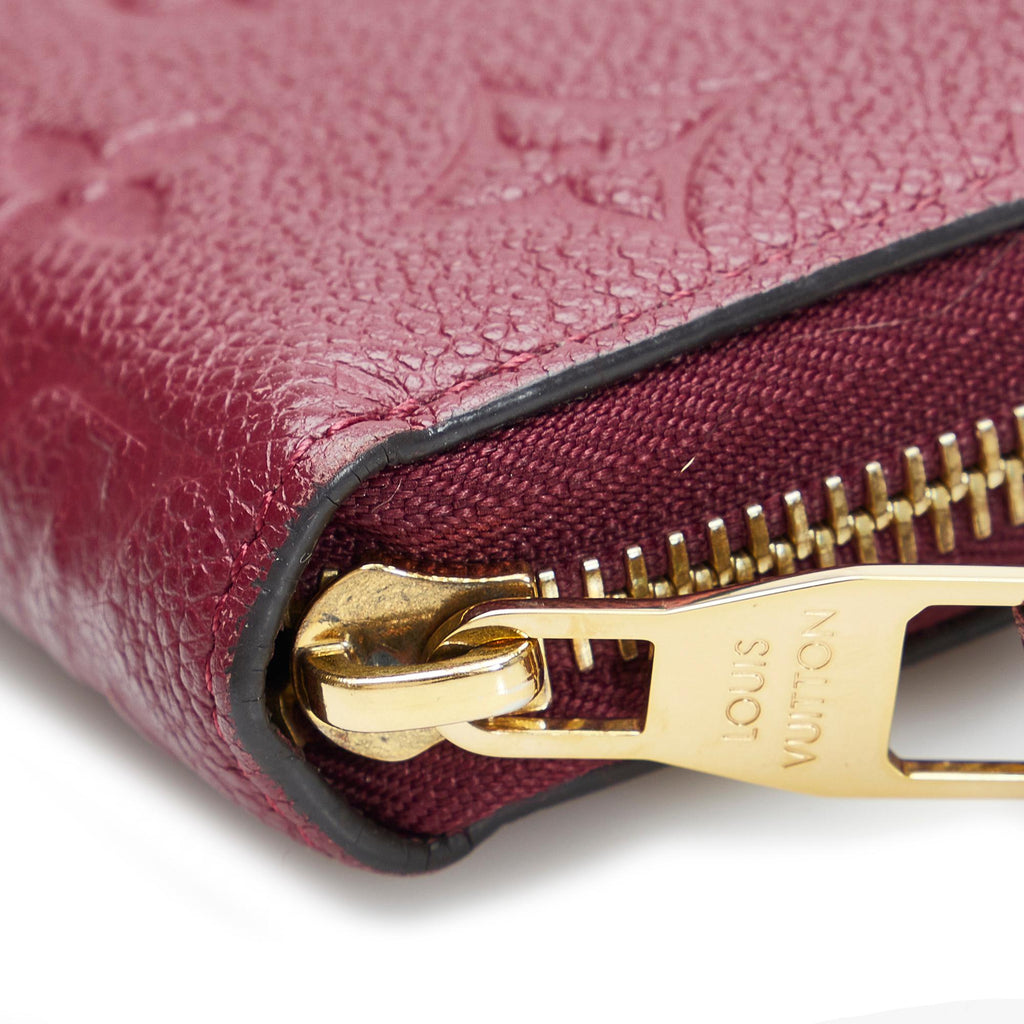 Louis Vuitton Monogram Empreinte Zippy Wallet