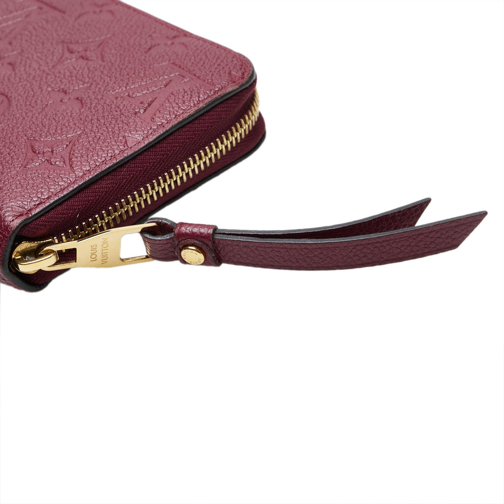 Louis Vuitton Monogram Empreinte Zippy Wallet