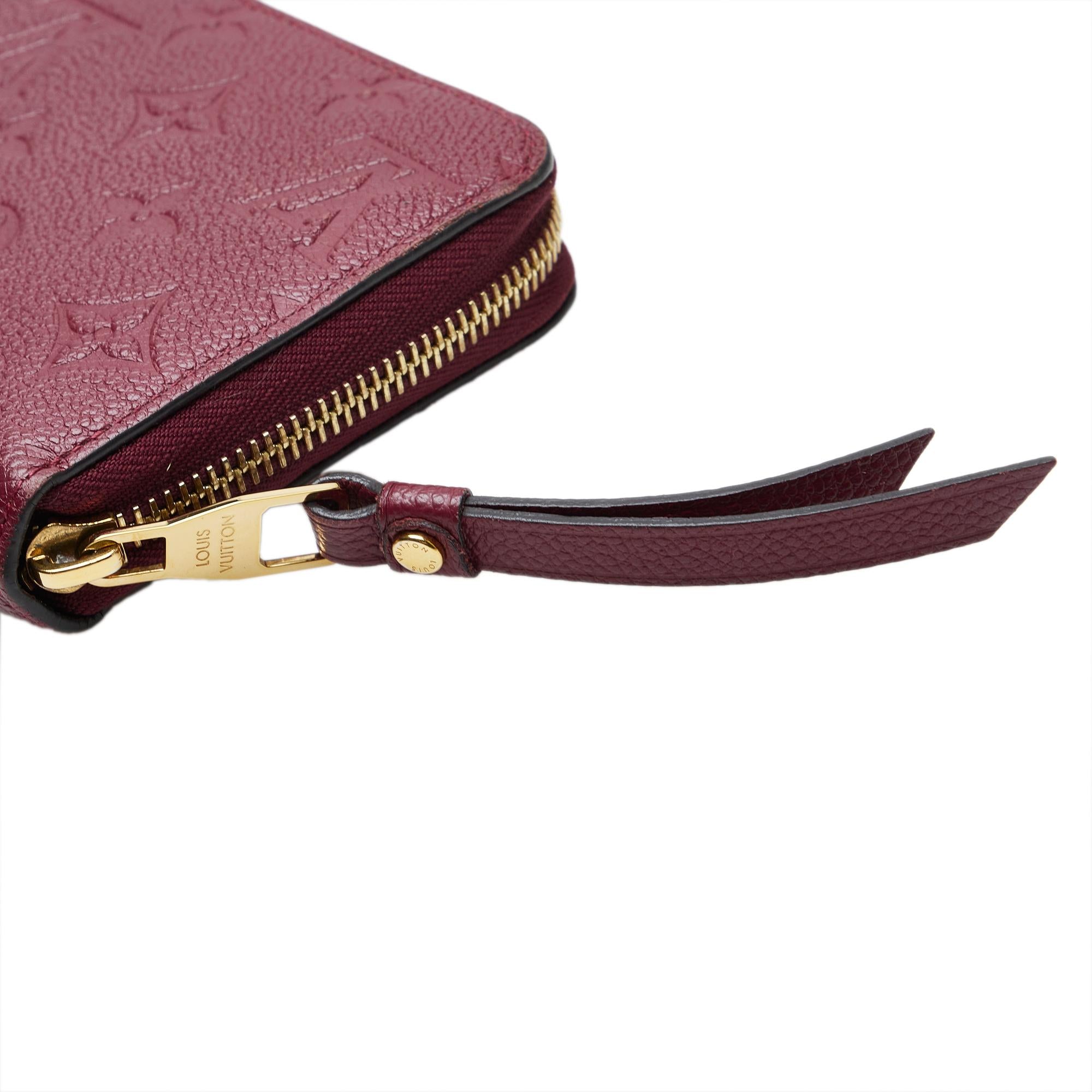 Louis Vuitton Monogram Empreinte Zippy Wallet
