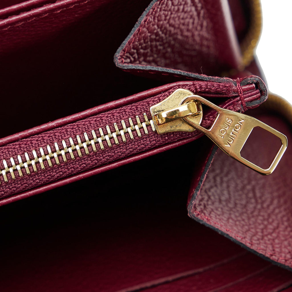 Louis Vuitton Monogram Empreinte Zippy Wallet