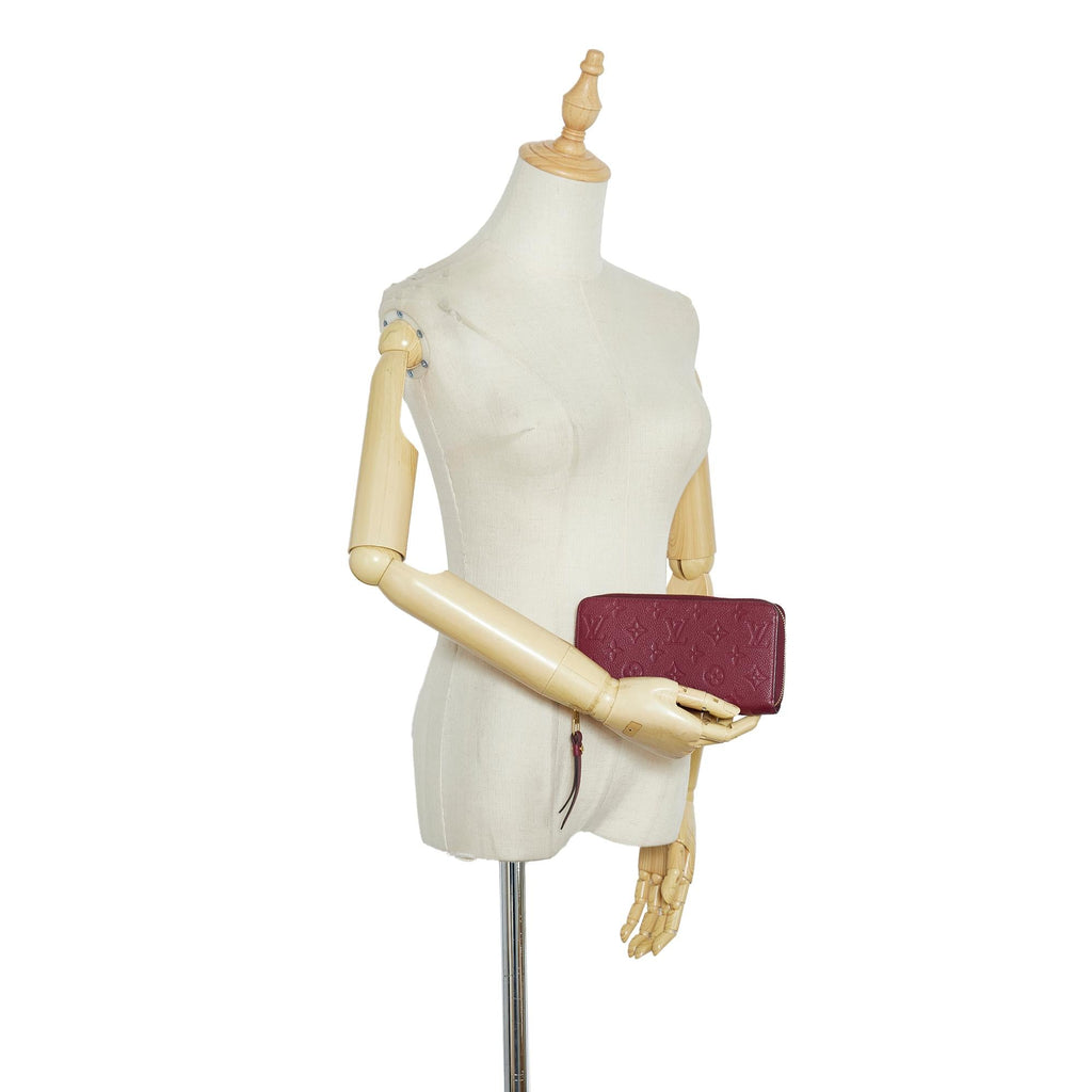 Louis Vuitton Monogram Empreinte Zippy Wallet