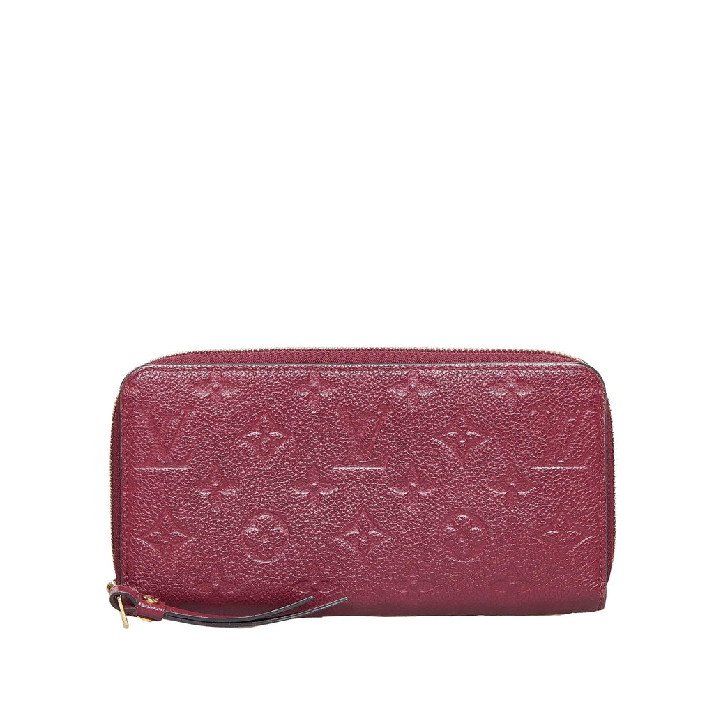 Louis Vuitton Monogram Empreinte Zippy Wallet