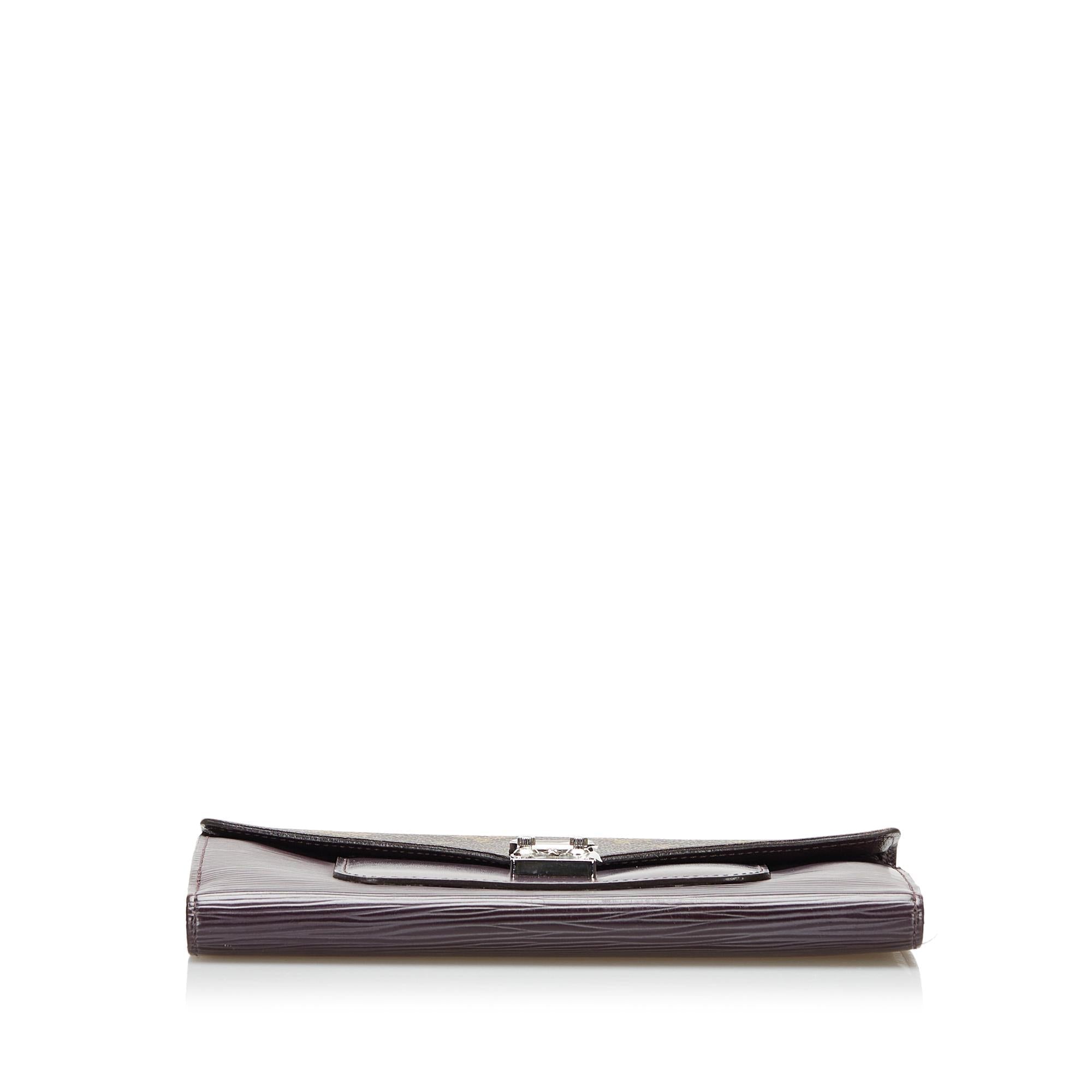 Louis Vuitton Monogram Epi Marie-Rose Wallet (SHG-37024)