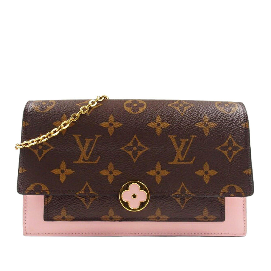 Louis Vuitton Monogram Flore Wallet On Chain (SHG-35991)