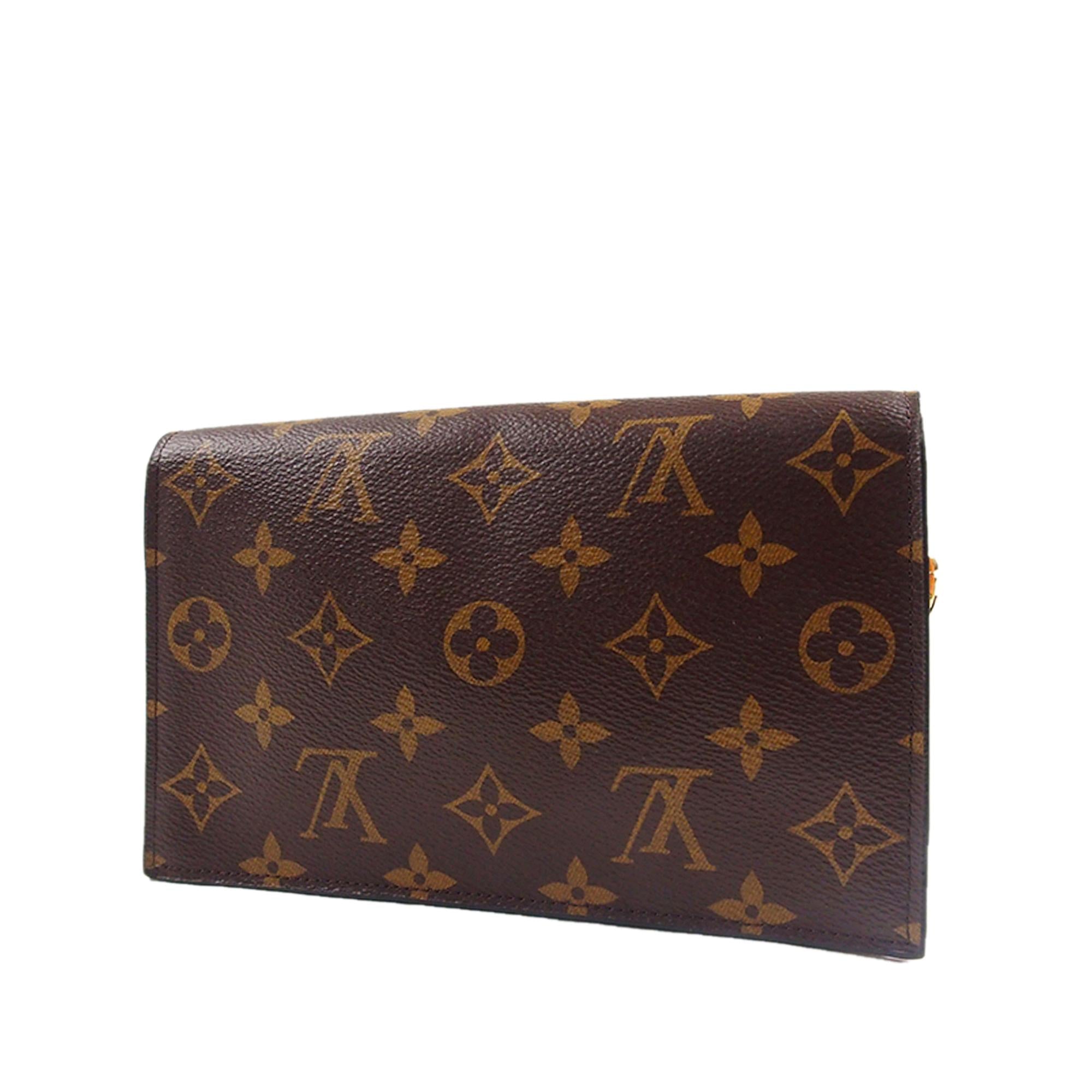 Louis Vuitton Monogram Flore Wallet On Chain (SHG-35991)