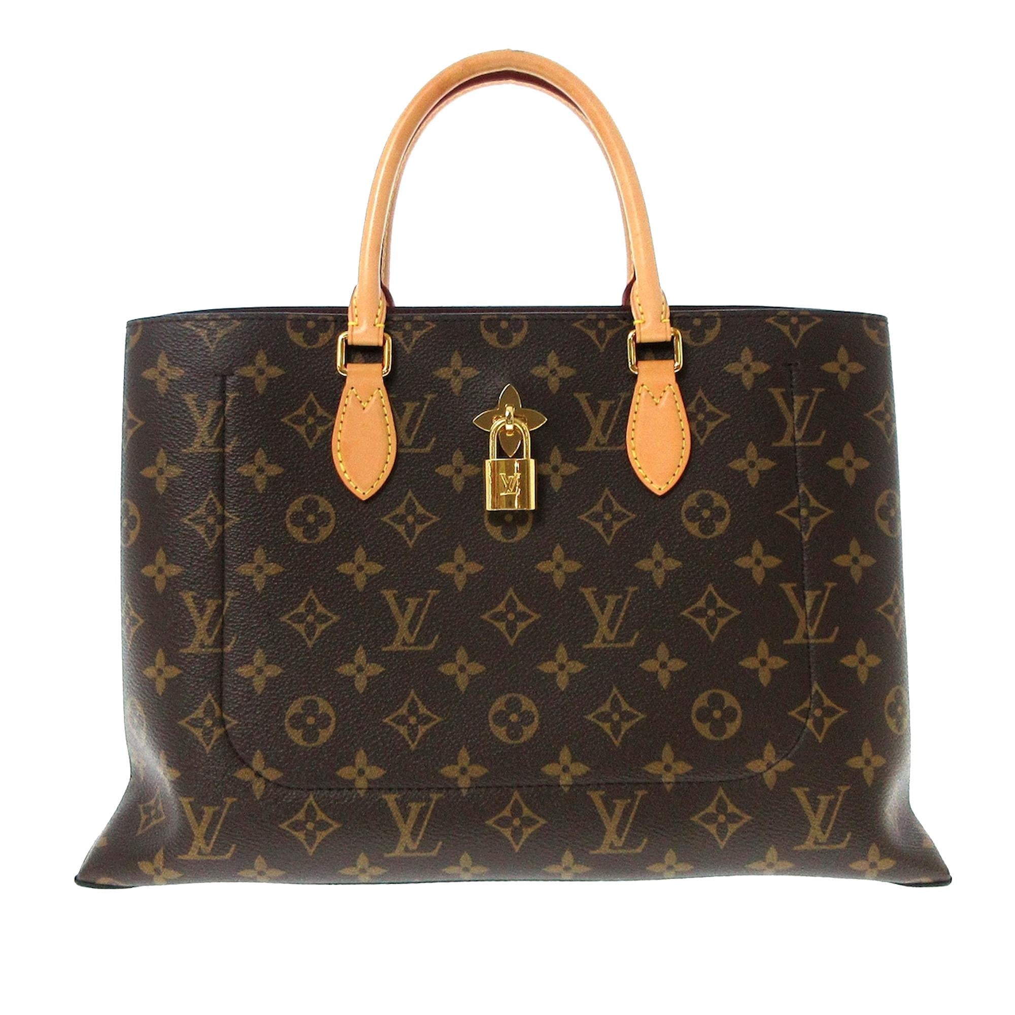 Louis Vuitton Monogram Flower Tote (SHG-nKebQA)