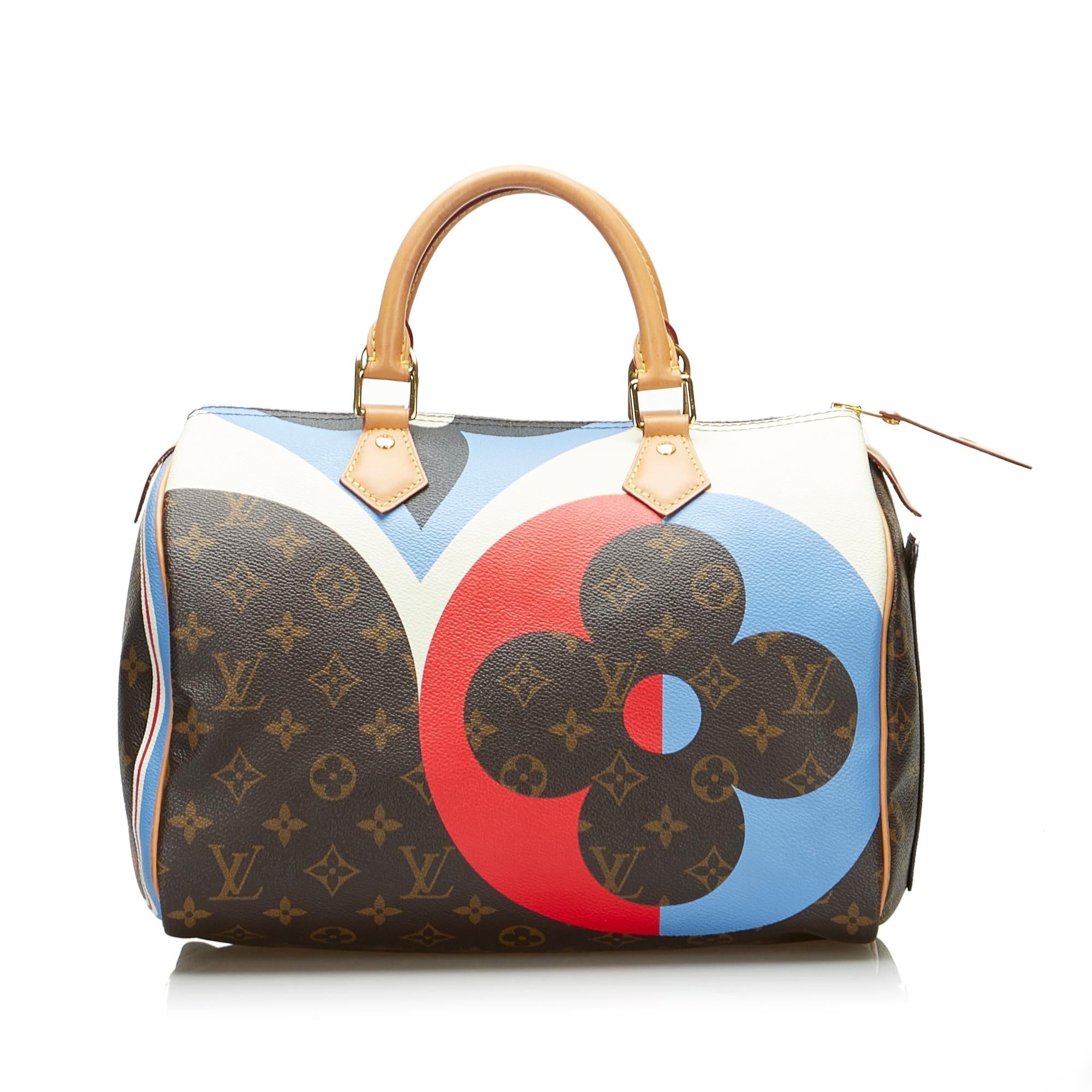 Louis Vuitton Monogram Game On Speedy Bandouliere 30 (SHG-SzhzGD)
