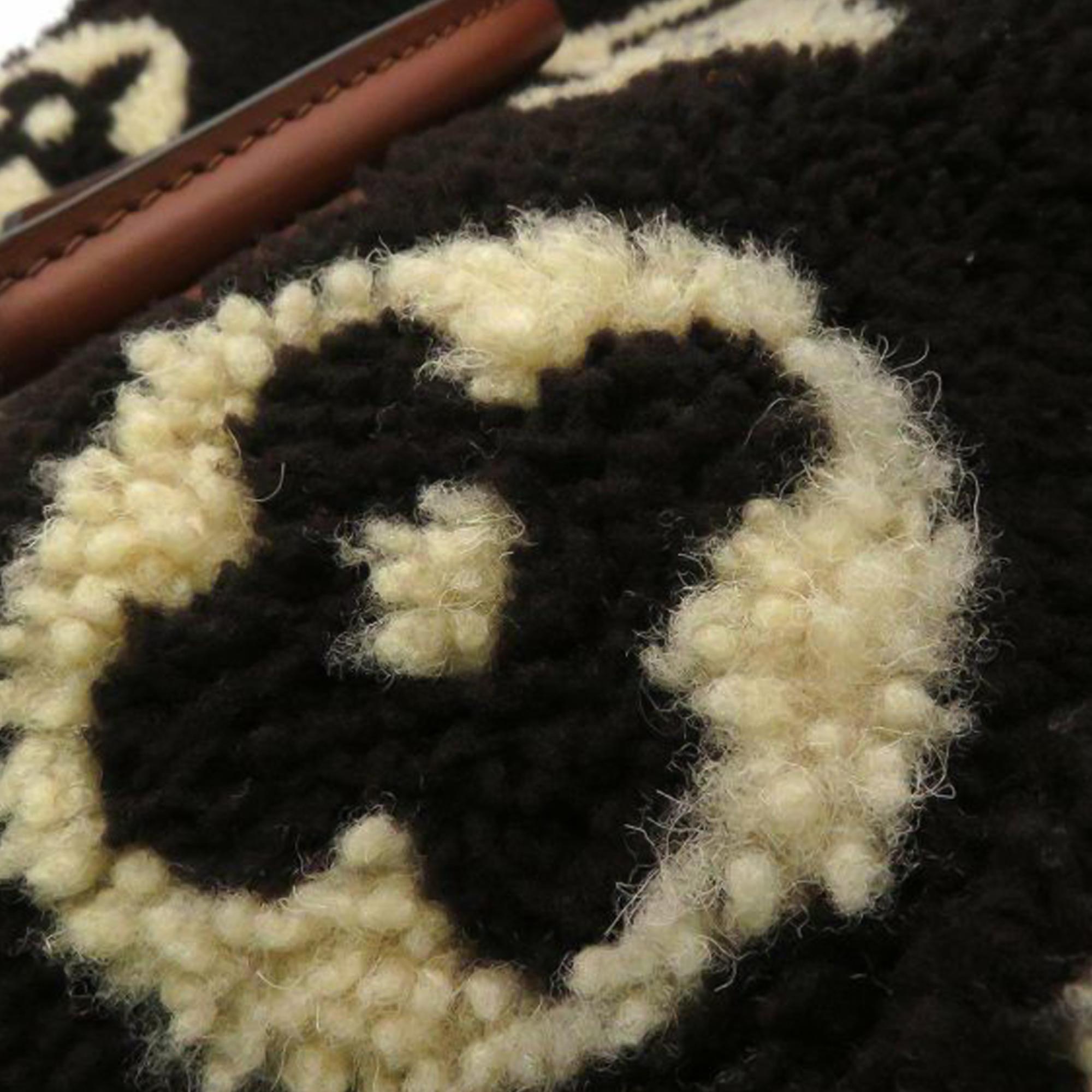 Louis Vuitton Monogram Giant Shearling Teddy Onthego GM (SHG-1IVGqB)