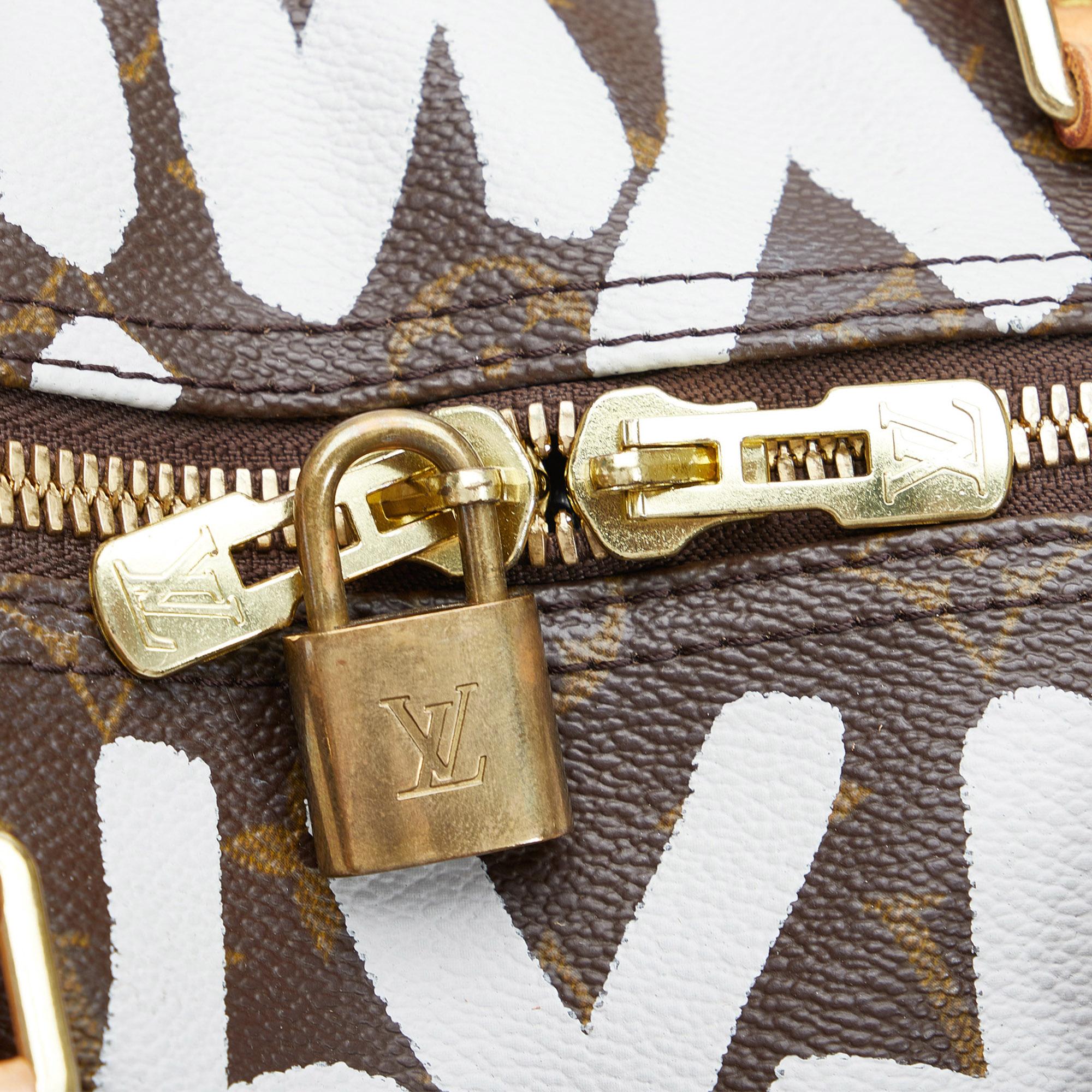 Louis Vuitton Monogram Graffiti Keepall 50