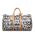 Louis Vuitton Monogram Graffiti Keepall 50