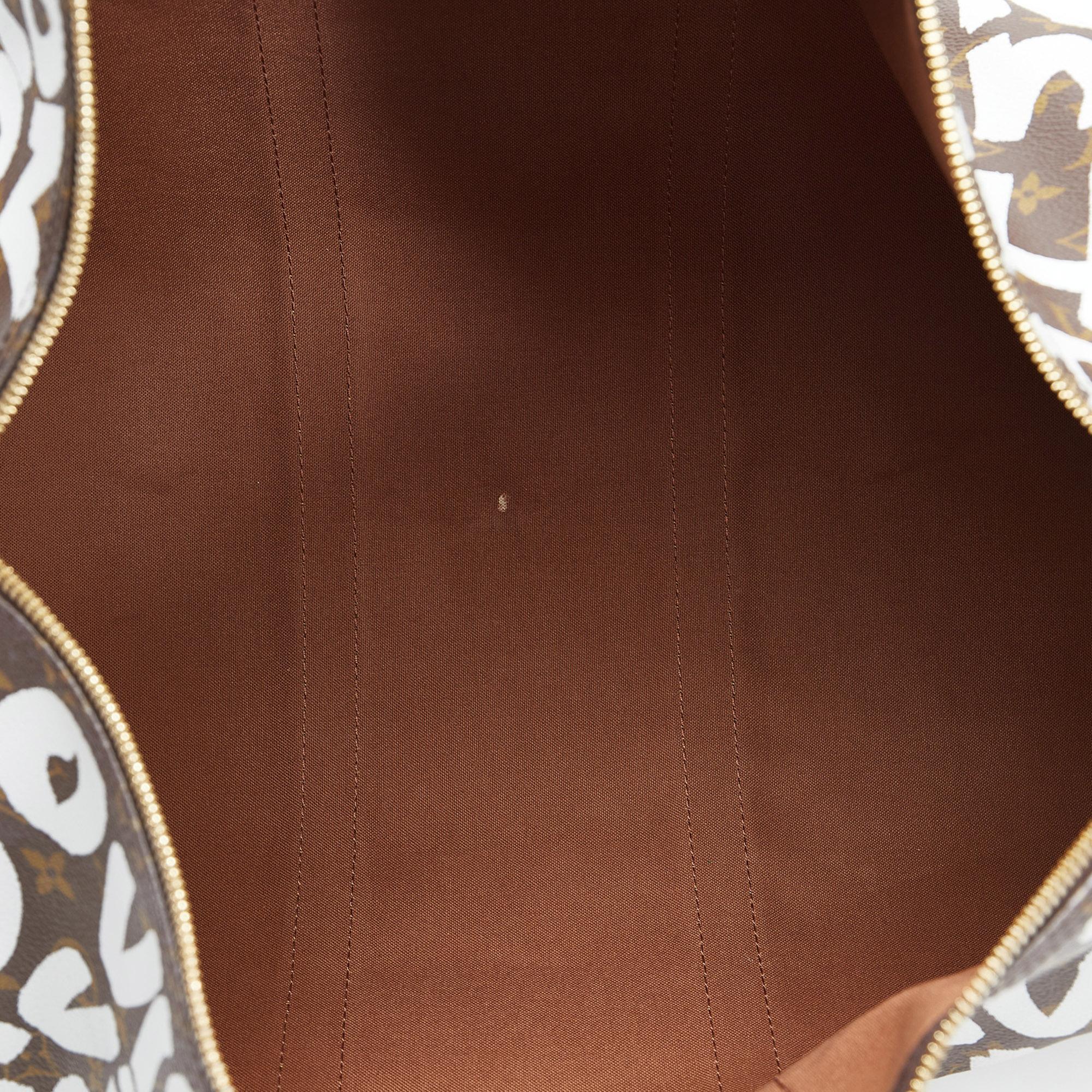 Louis Vuitton Monogram Graffiti Keepall 50