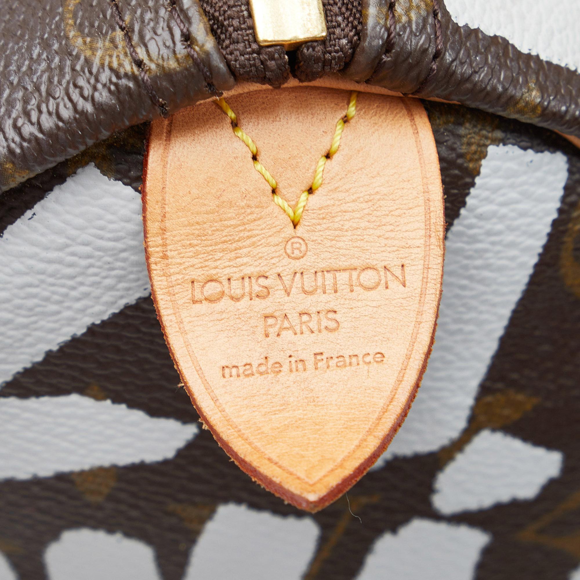 Louis Vuitton Monogram Graffiti Keepall 50