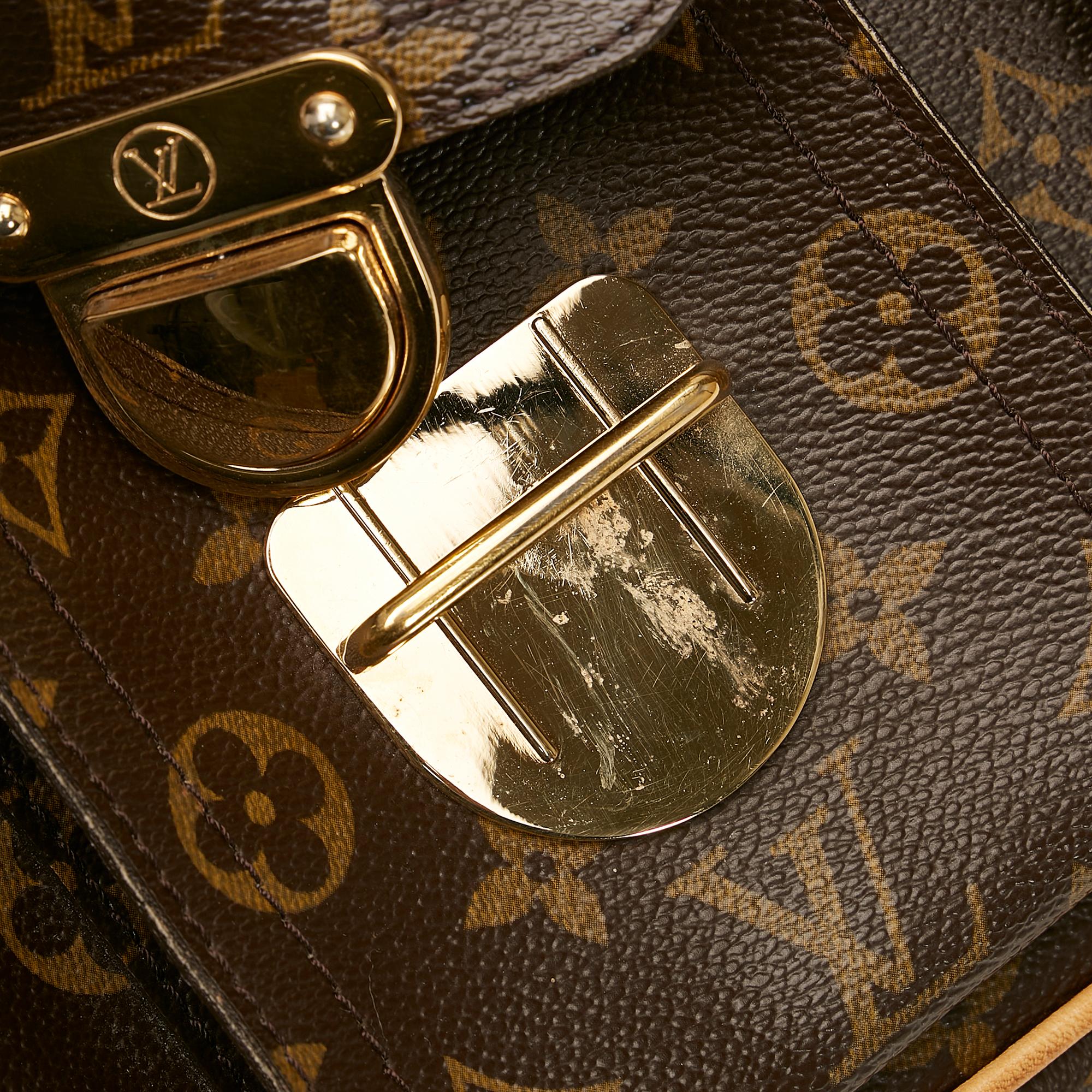 Louis Vuitton Monogram Hudson GM (SHG-Wy1aSH)