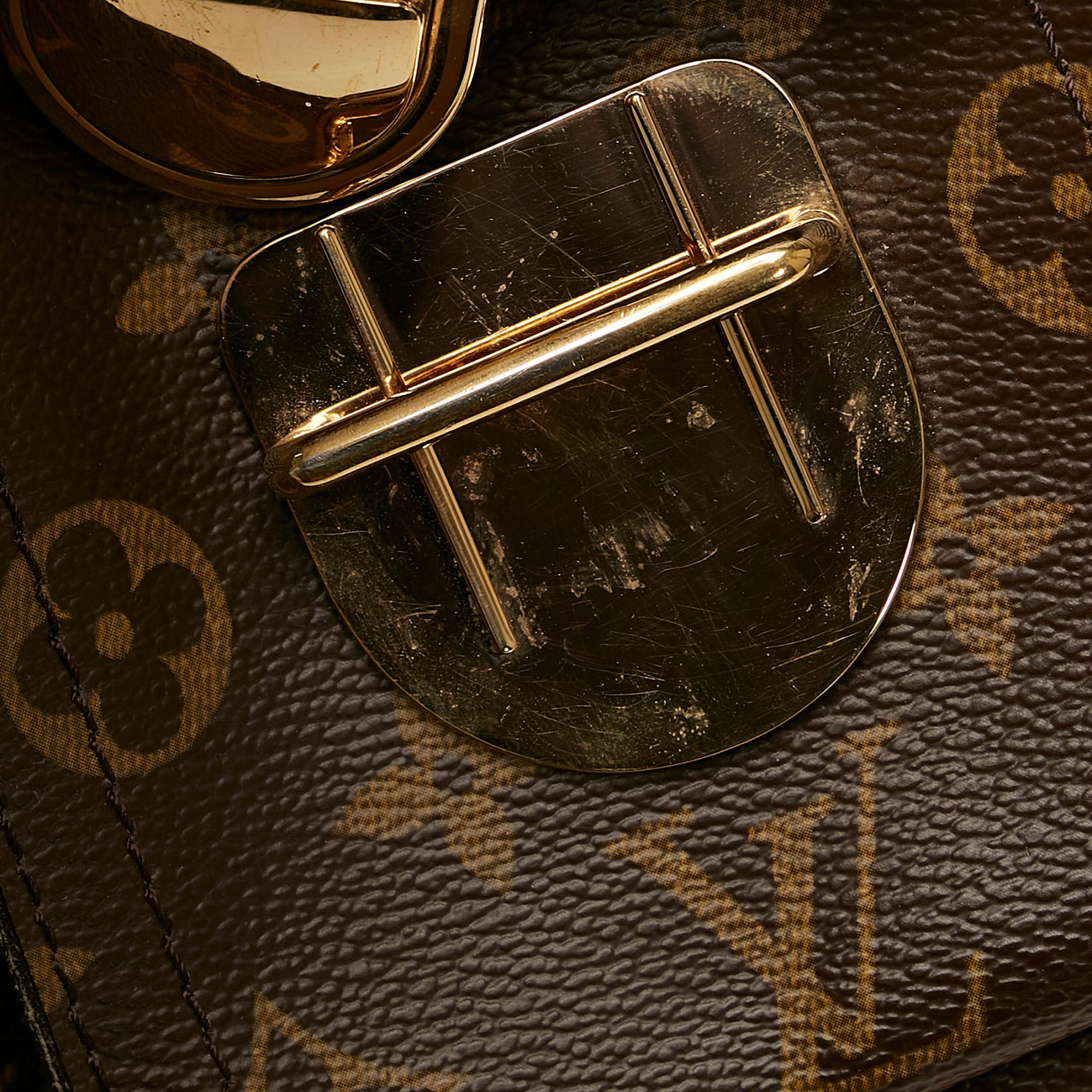 Louis Vuitton Monogram Hudson GM (SHG-Wy1aSH)
