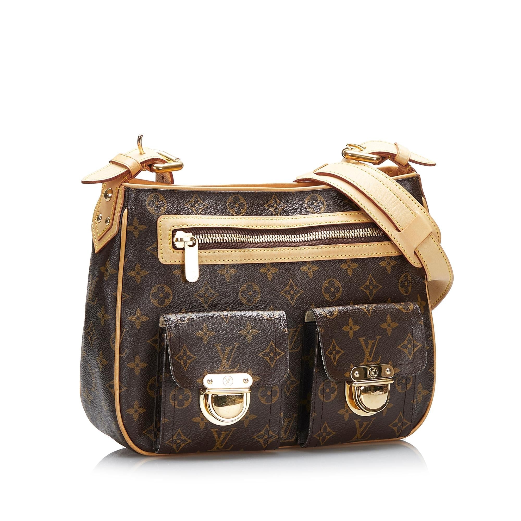 Louis Vuitton Monogram Hudson GM (SHG-Wy1aSH)