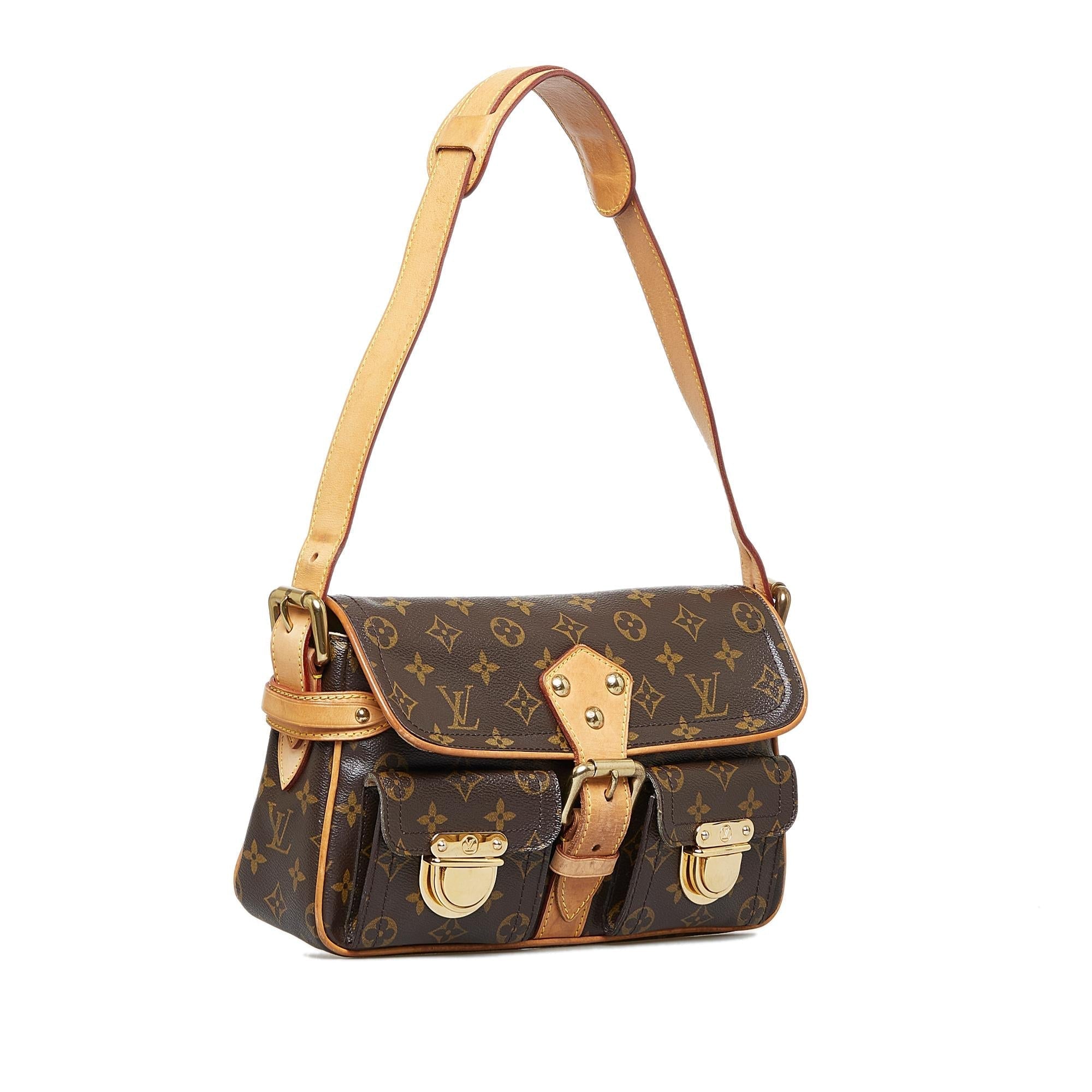 Louis Vuitton Monogram Hudson PM (SHG-2bPrXS)