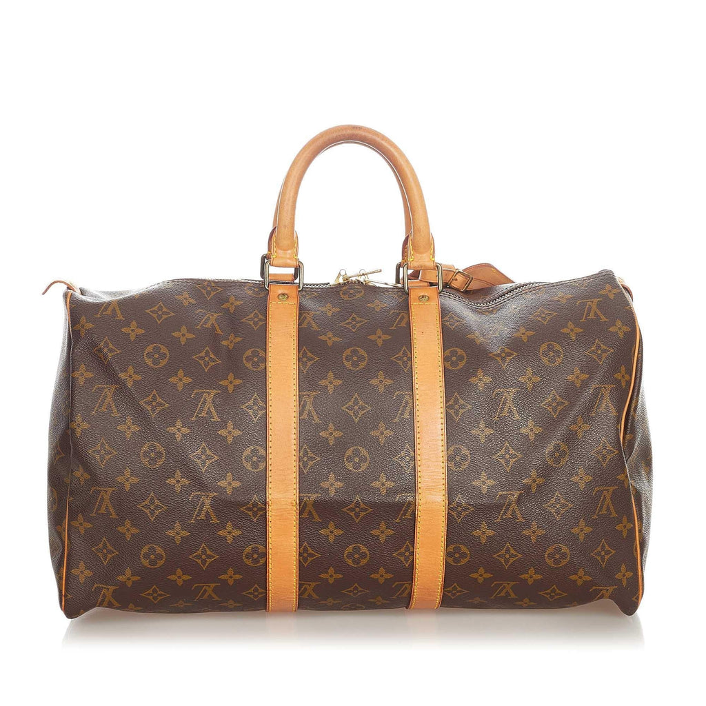 Louis Vuitton Monogram Keepall 45 (SHG-22116)