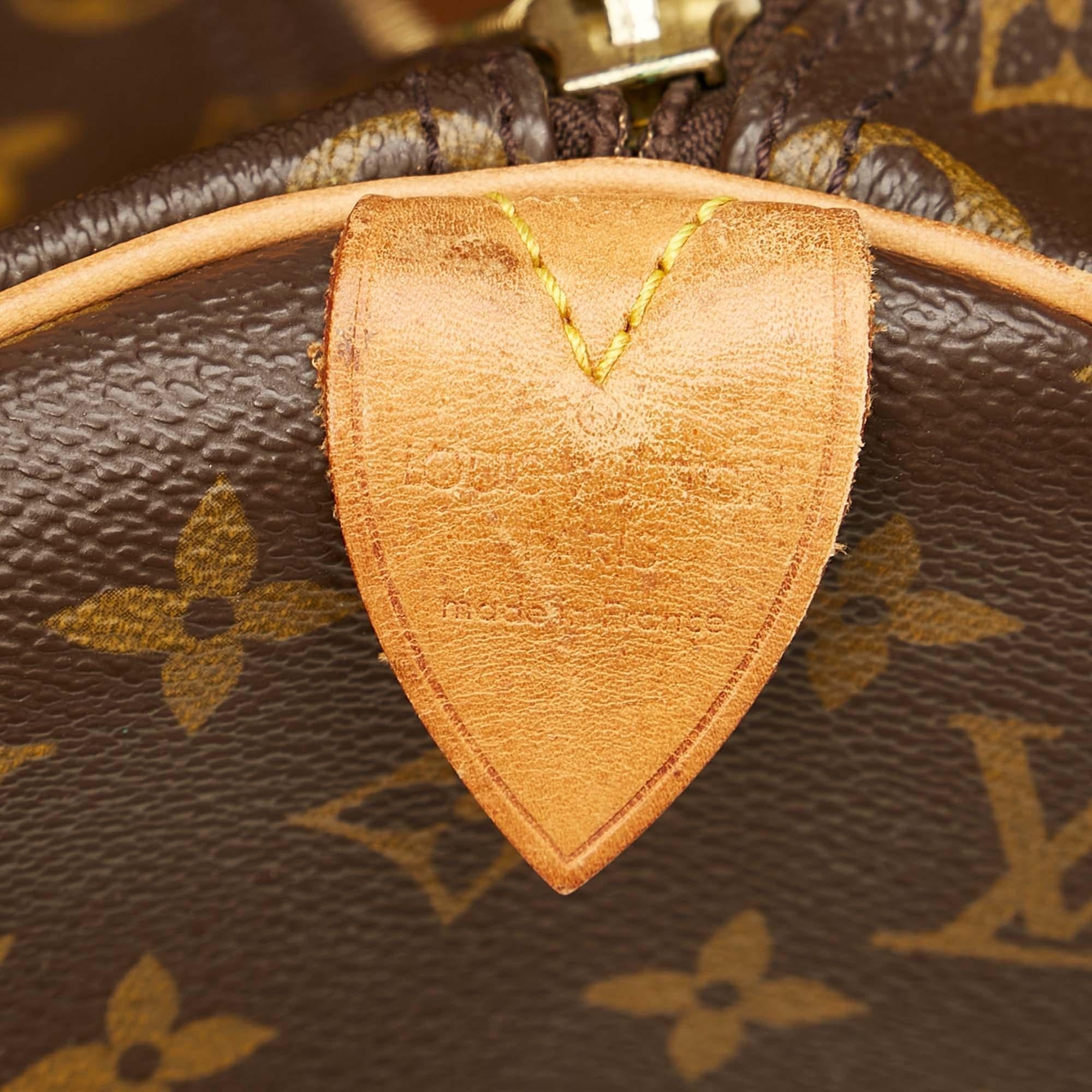 Louis Vuitton Monogram Keepall 45 (SHG-22116)