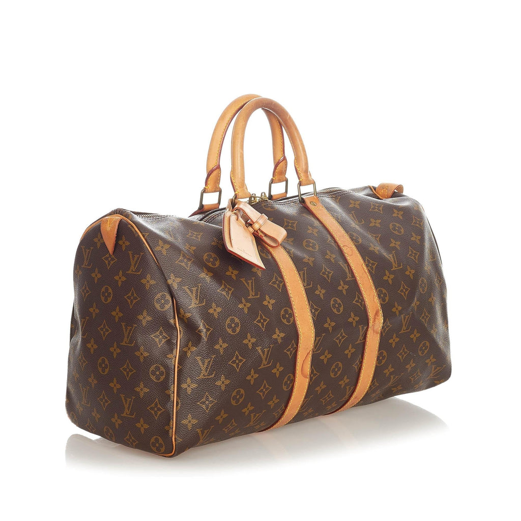 Louis Vuitton Monogram Keepall 45 (SHG-22116)