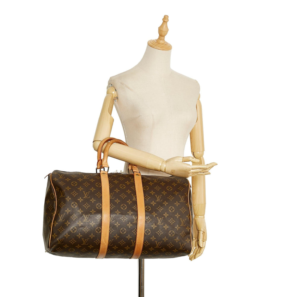 Louis Vuitton Monogram Keepall 45 (SHG-3rpF0m)