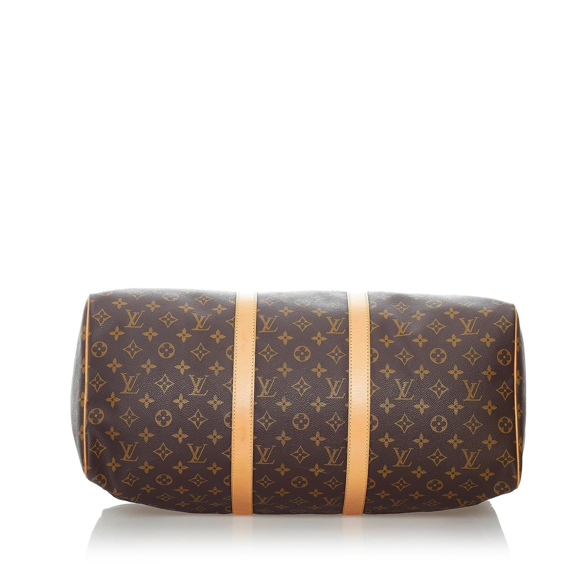 Louis Vuitton Monogram Keepall 50 (SHG-32018)