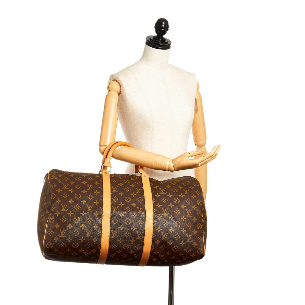 Louis Vuitton Monogram Keepall 50 (SHG-32018)