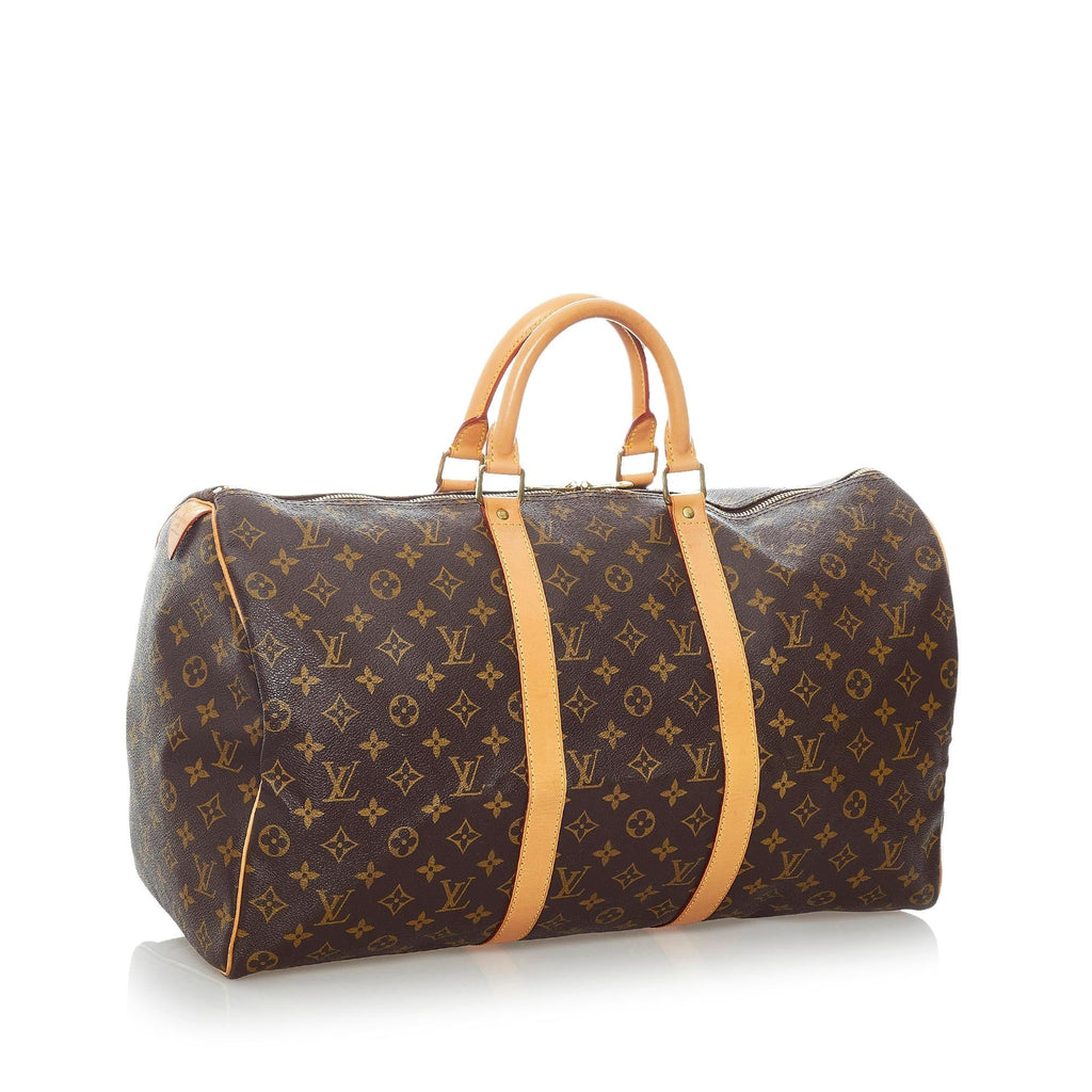 Louis Vuitton Monogram Keepall 50 (SHG-32018)