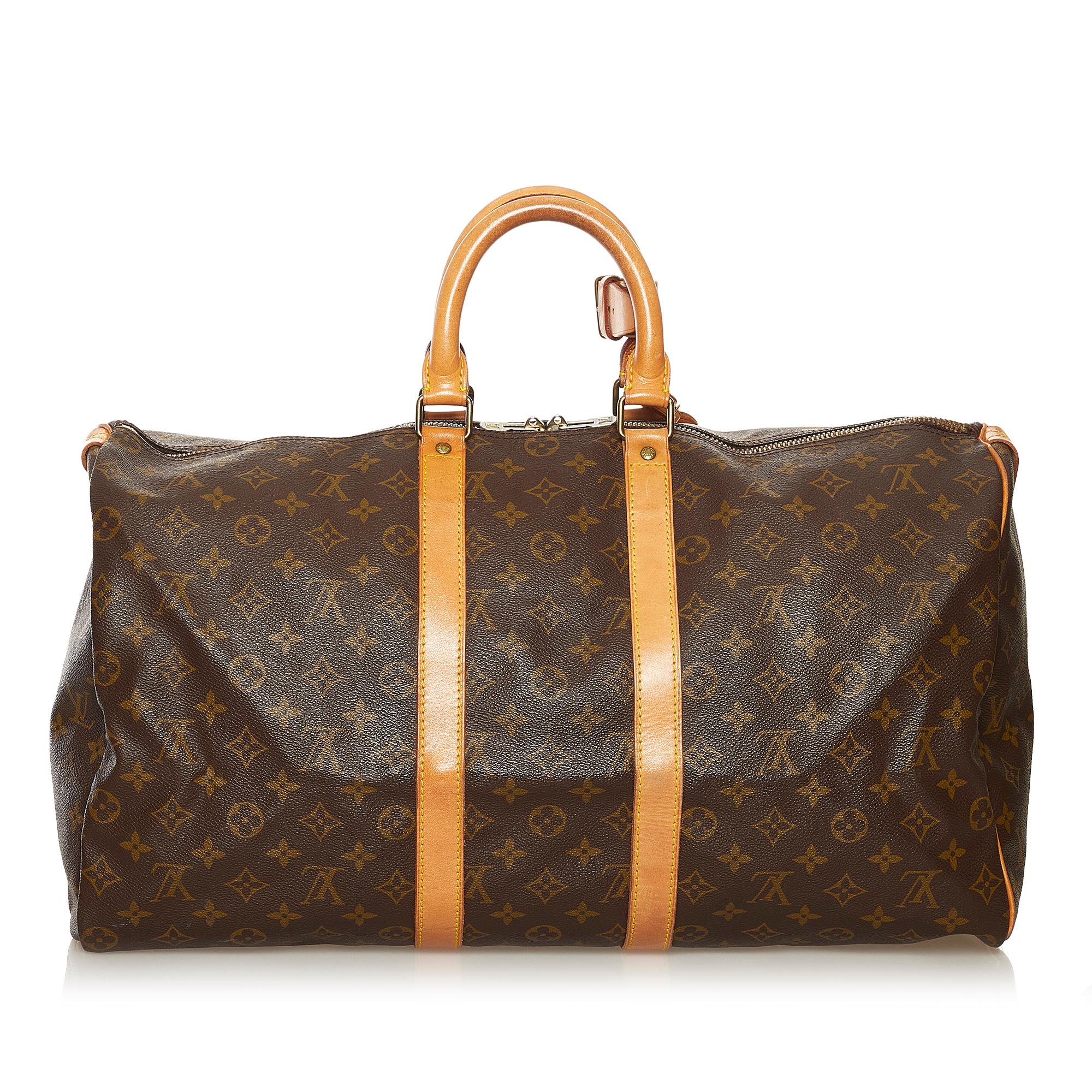 Louis Vuitton Monogram Keepall 50 (SHG-34561)