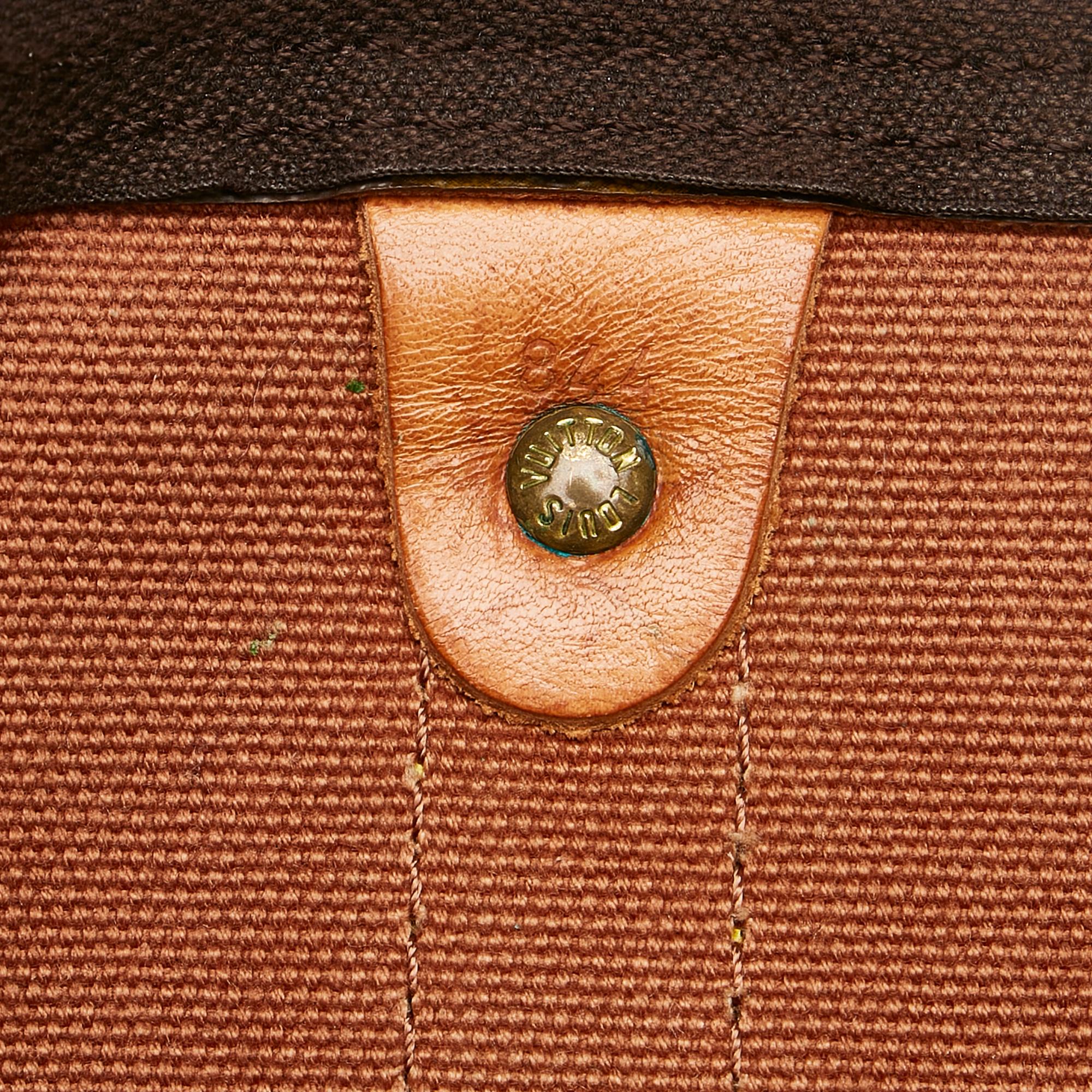 Louis Vuitton Monogram Keepall 50 (SHG-34561)