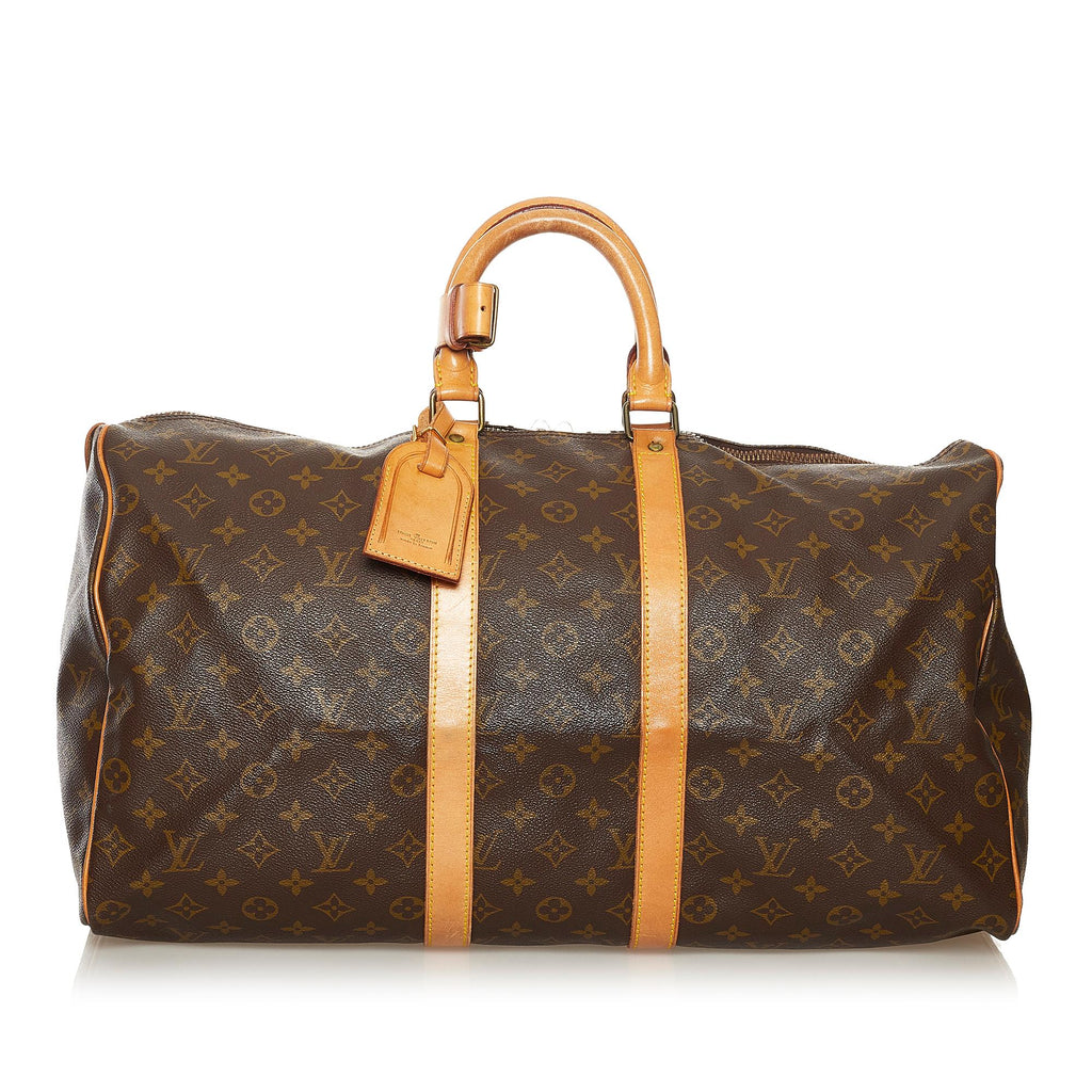 Louis Vuitton Monogram Keepall 50 (SHG-34561)