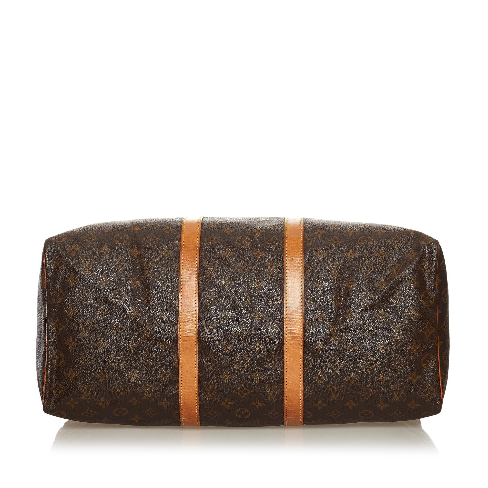 Louis Vuitton Monogram Keepall 50 (SHG-35806)