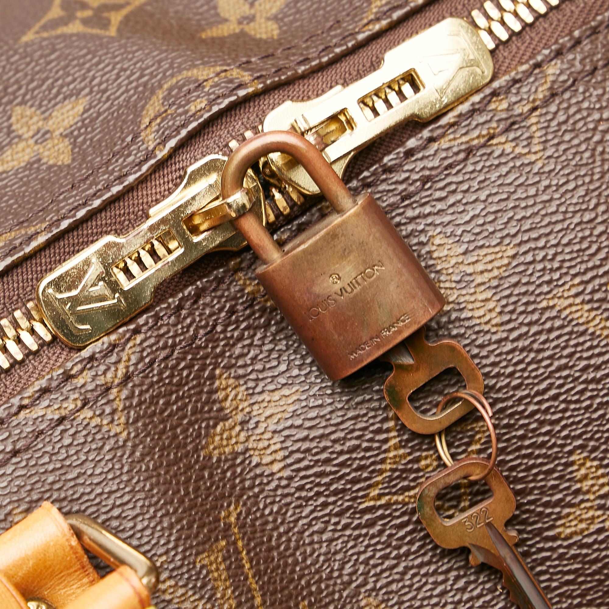 Louis Vuitton Monogram Keepall 50 (SHG-35806)