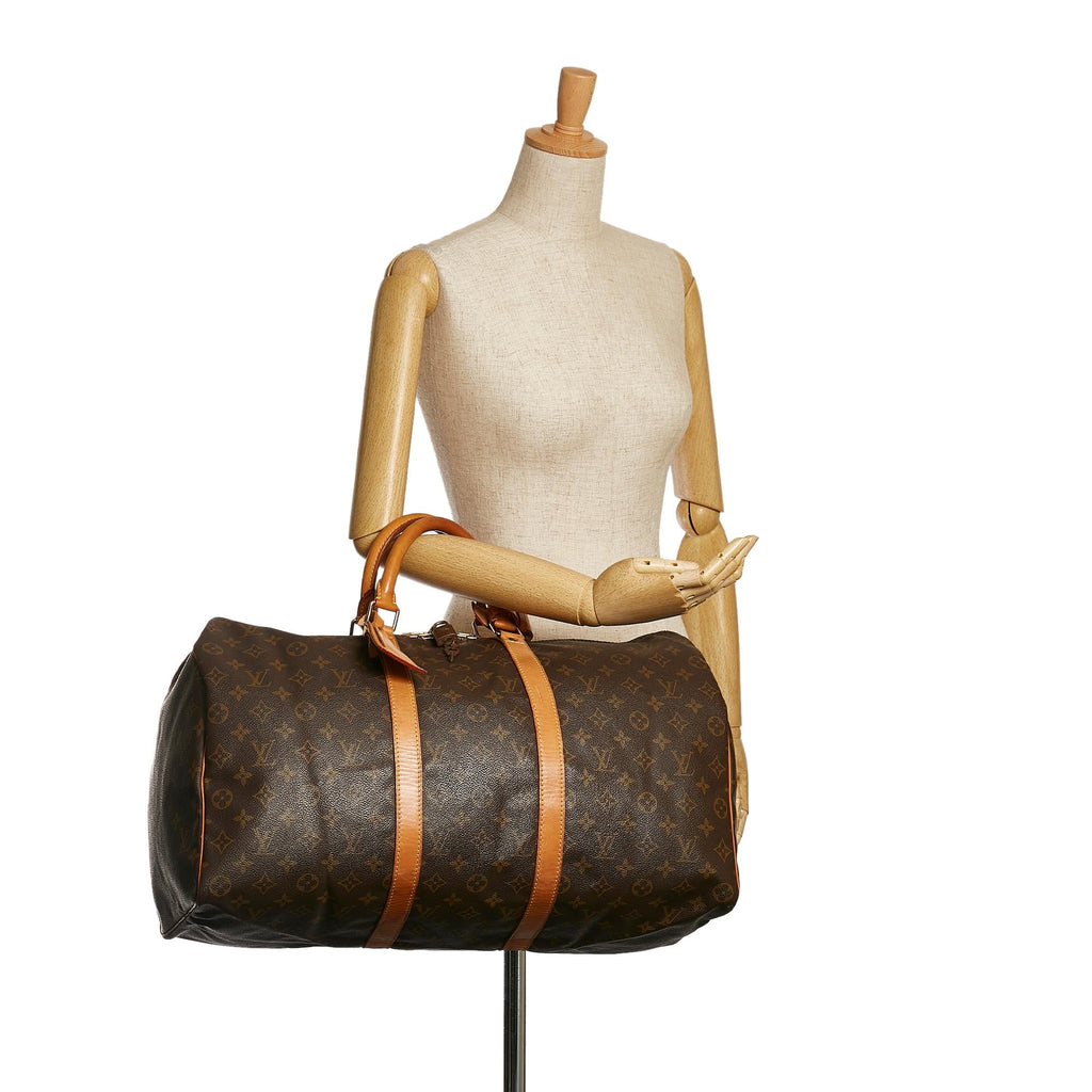 Louis Vuitton Monogram Keepall 50 (SHG-35806)