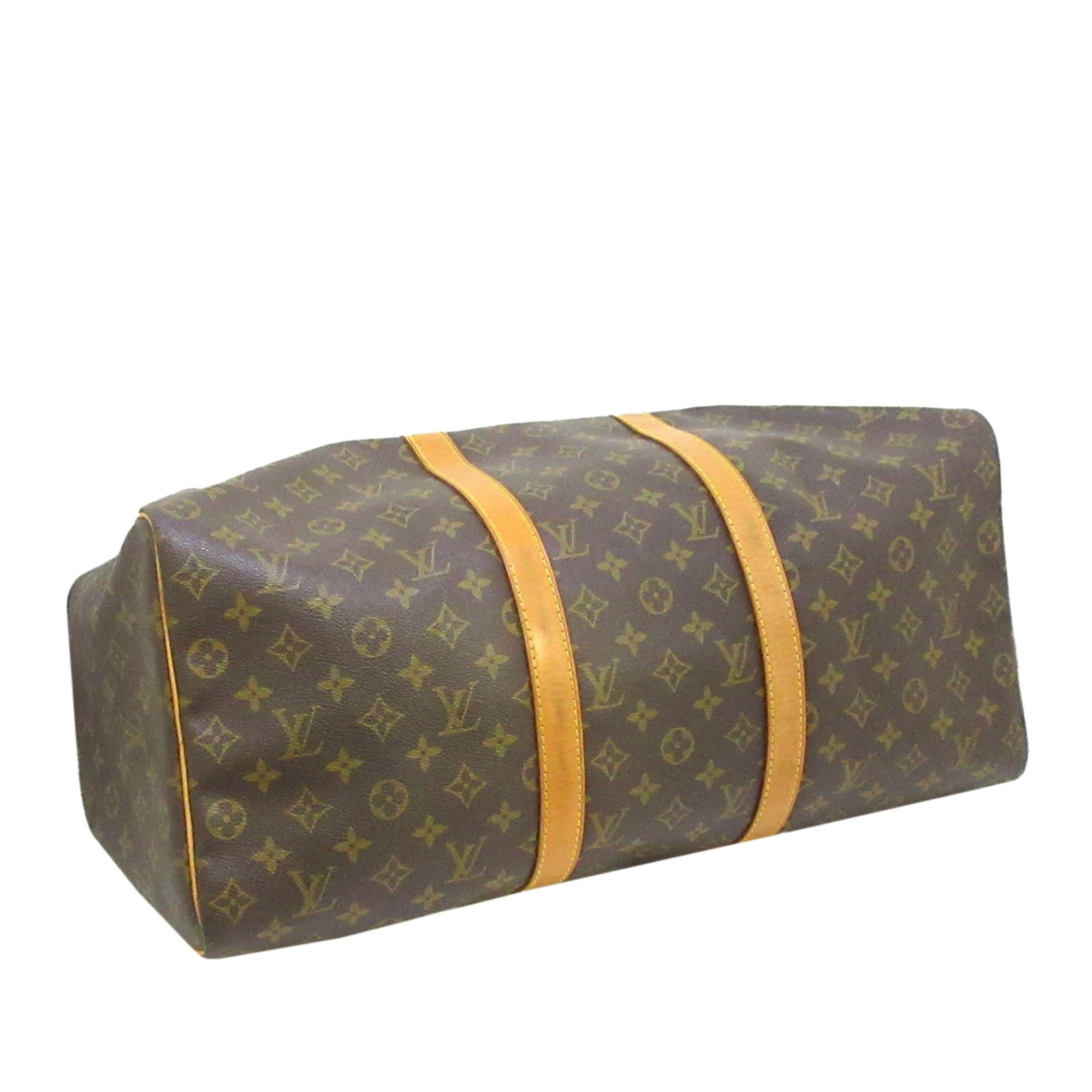 Louis Vuitton Monogram Keepall 50 (SHG-36255)