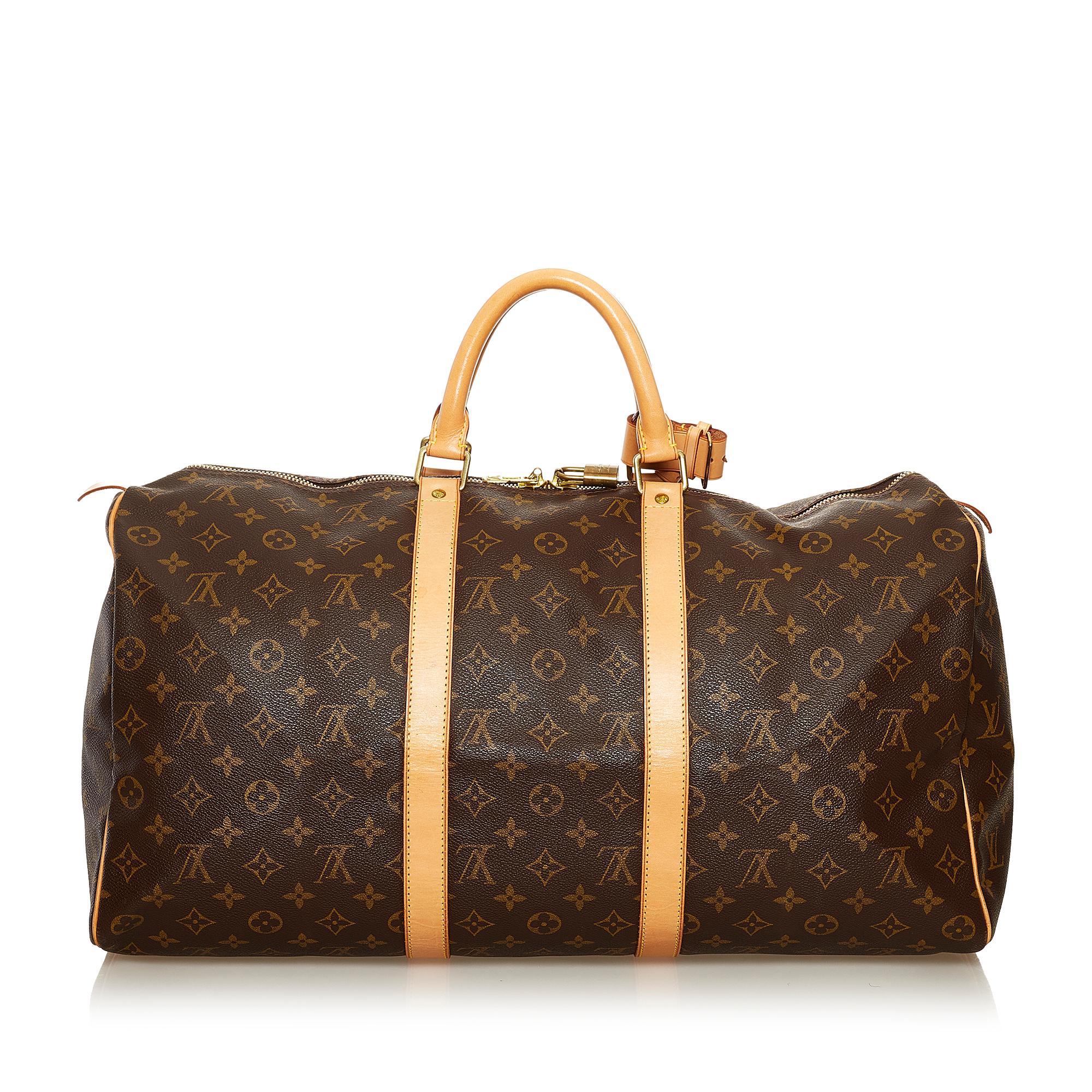 Louis Vuitton Monogram Keepall 50 (SHG-36723)