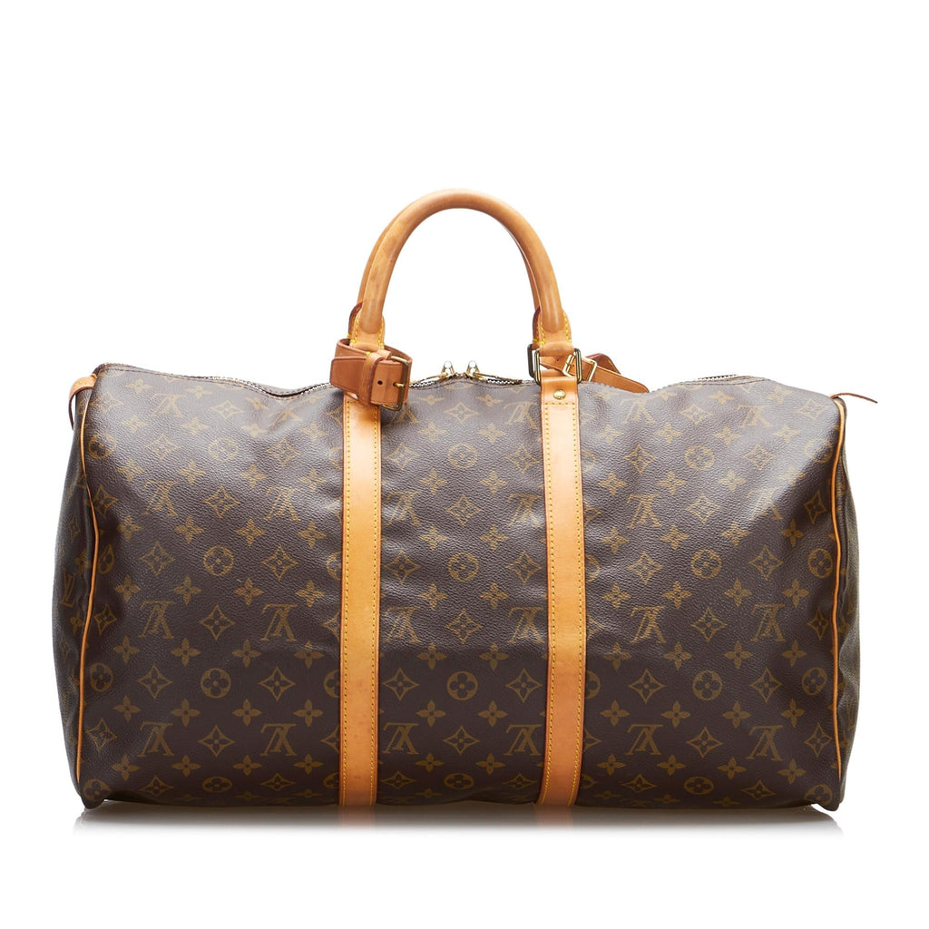 Louis Vuitton Monogram Keepall 50 (SHG-QtyFLB)