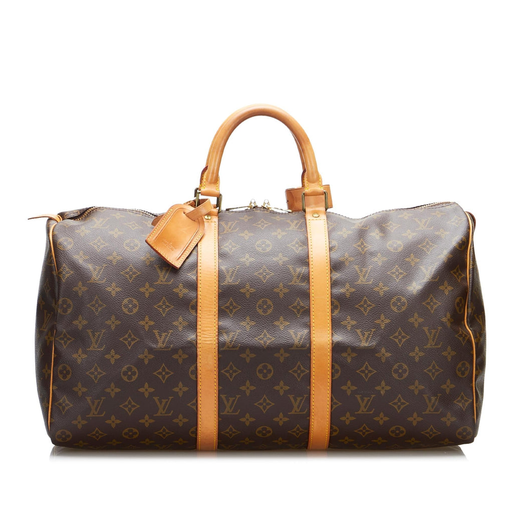 Louis Vuitton Monogram Keepall 50 (SHG-QtyFLB)
