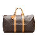 Louis Vuitton Monogram Keepall 50 (SHG-QtyFLB)