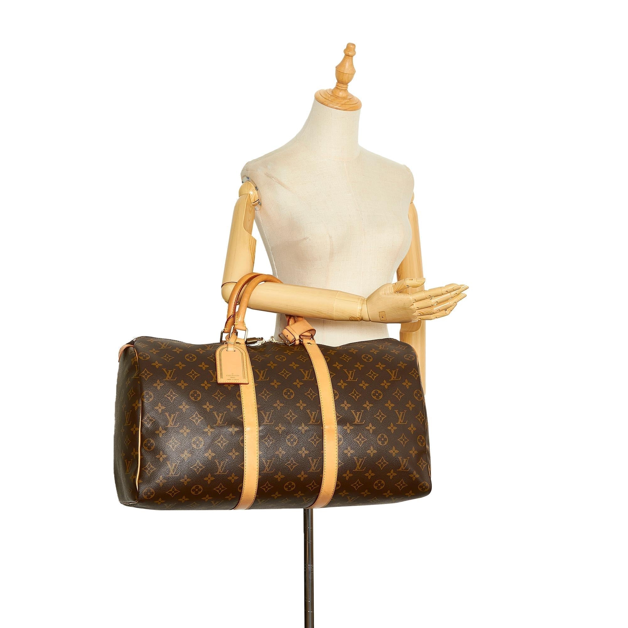 Louis Vuitton Monogram Keepall 50 (SHG-Qa6rR5)