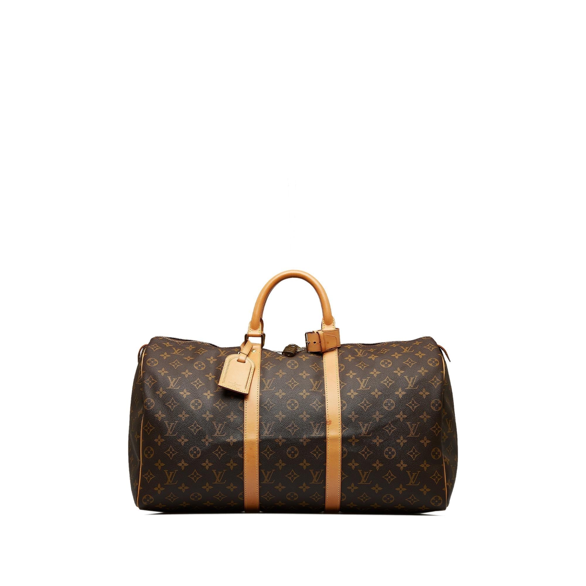 Louis Vuitton Monogram Keepall 50 (SHG-kDPkQu)
