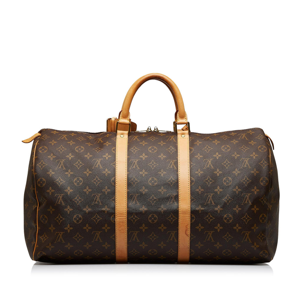 Louis Vuitton Monogram Keepall 50 (SHG-37vfEj)
