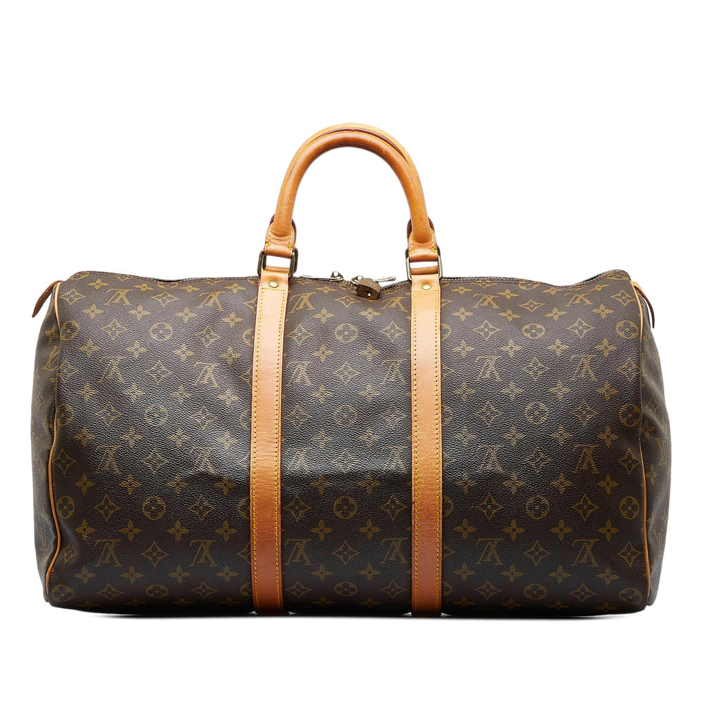Louis Vuitton Monogram Keepall 50 (SHG-Jo74sN)
