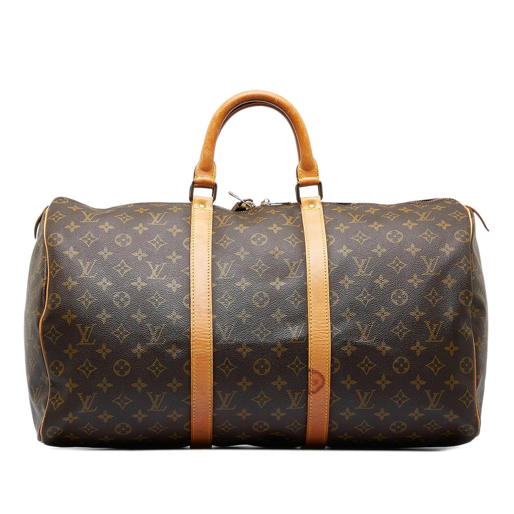 Louis Vuitton Monogram Keepall 50 (SHG-Jo74sN)