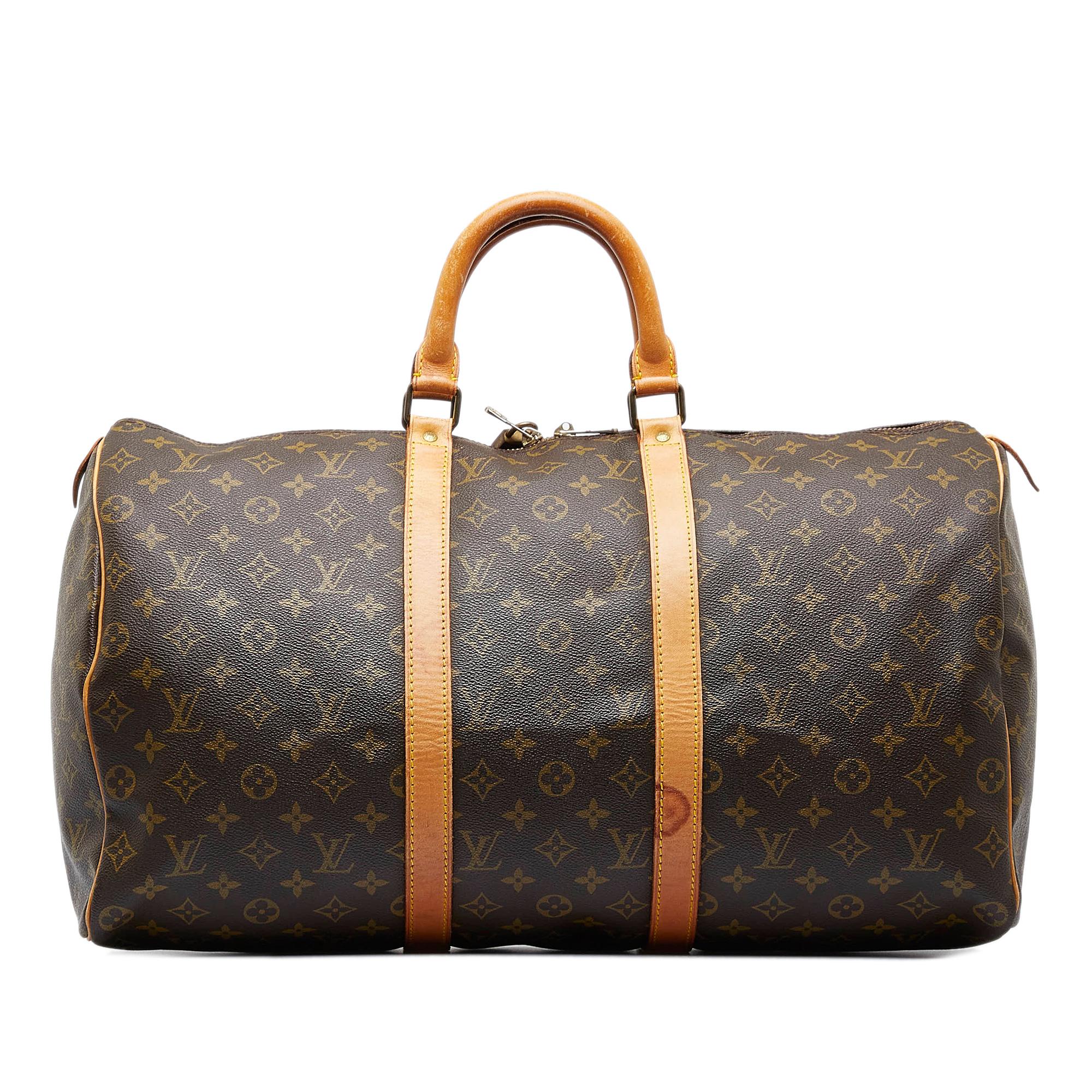 Louis Vuitton Monogram Keepall 50 (SHG-Jo74sN)
