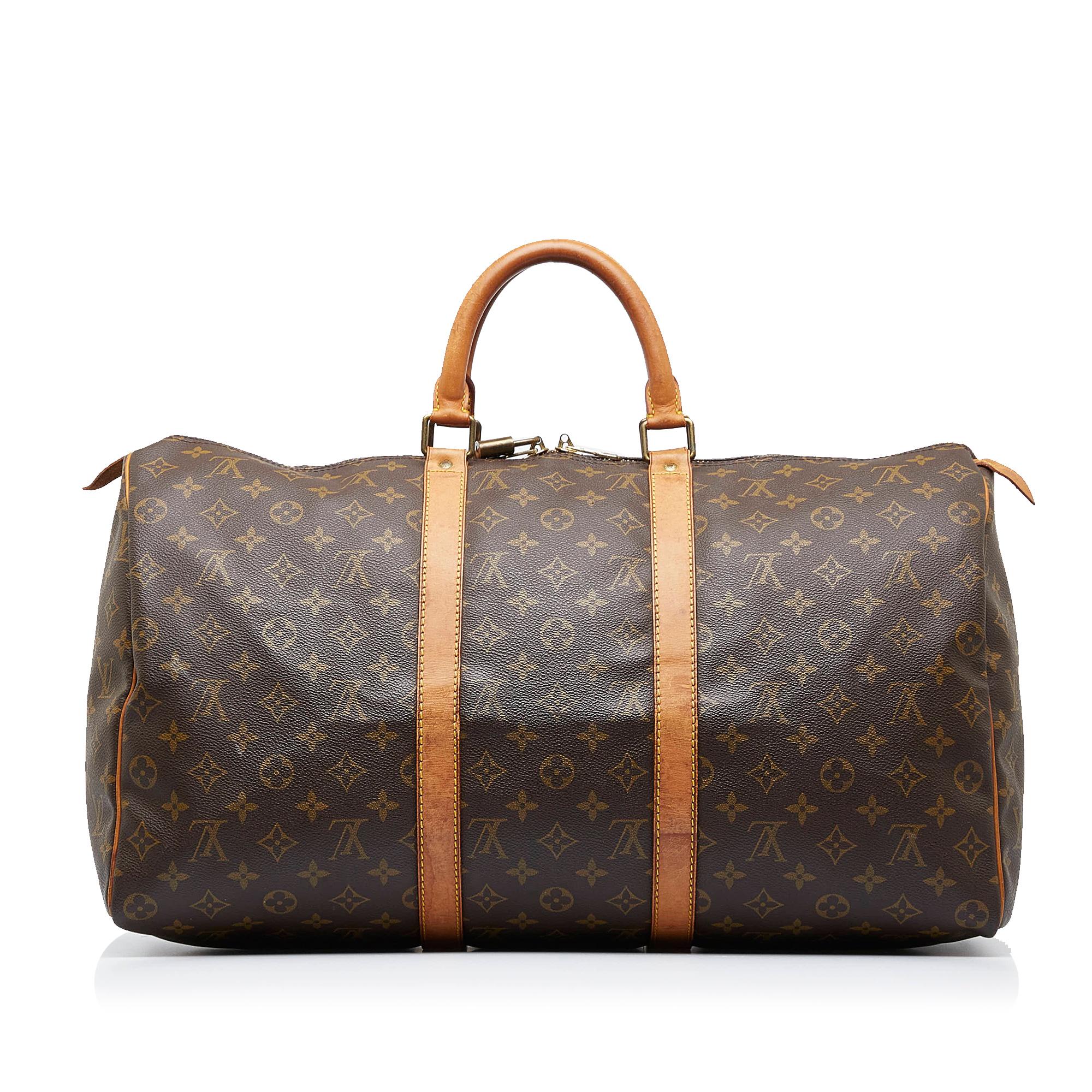 Louis Vuitton Monogram Keepall 50 (SHG-SMjObb)