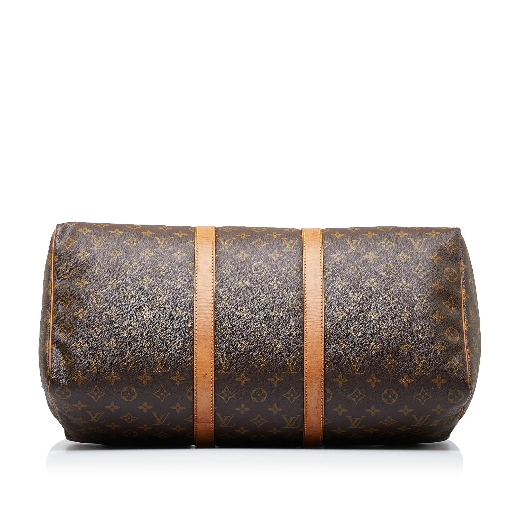 Louis Vuitton Monogram Keepall 50 (SHG-SMjObb)