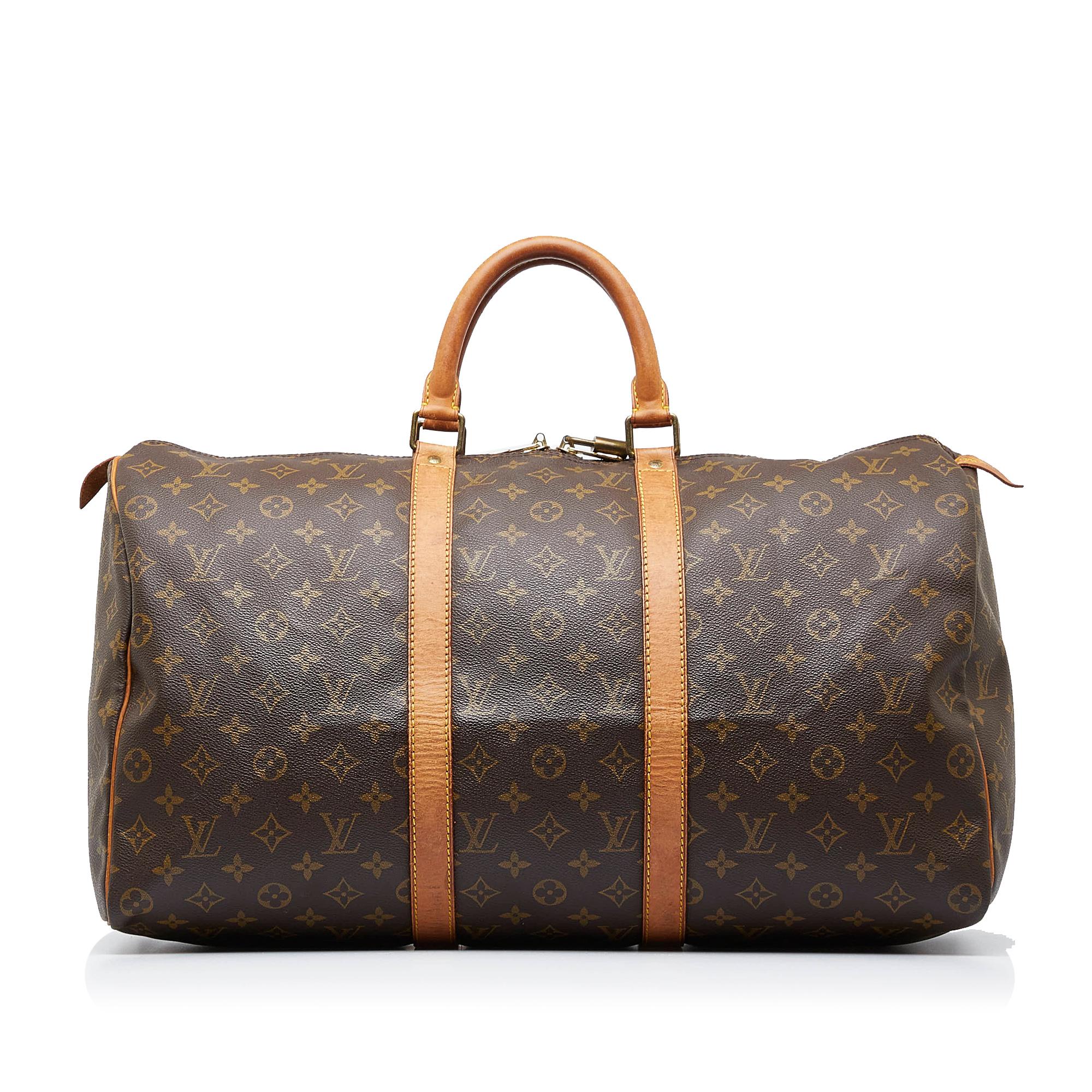 Louis Vuitton Monogram Keepall 50 (SHG-SMjObb)