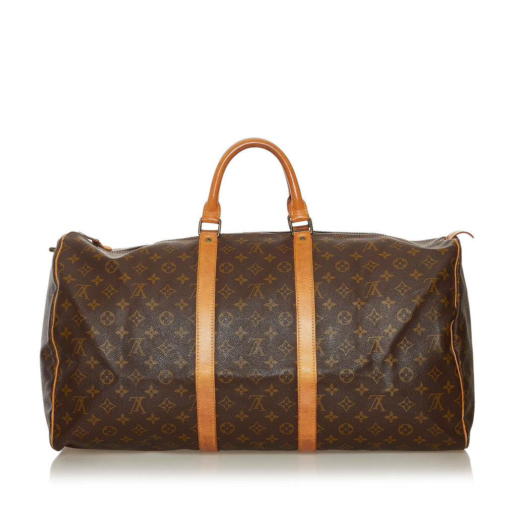 Louis Vuitton Monogram Keepall 55 (SHG-34985)