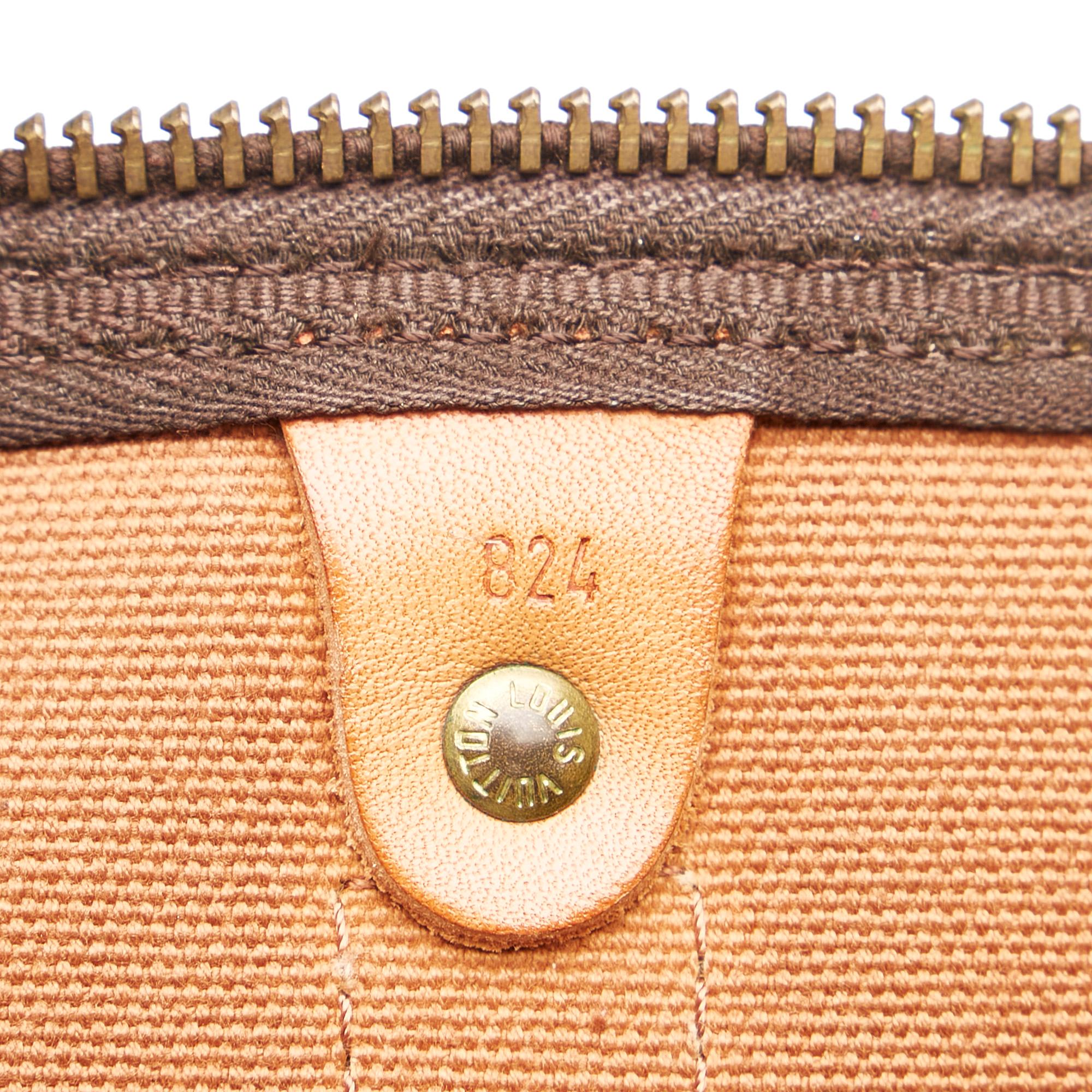 Louis Vuitton Monogram Keepall 55 (SHG-34985)