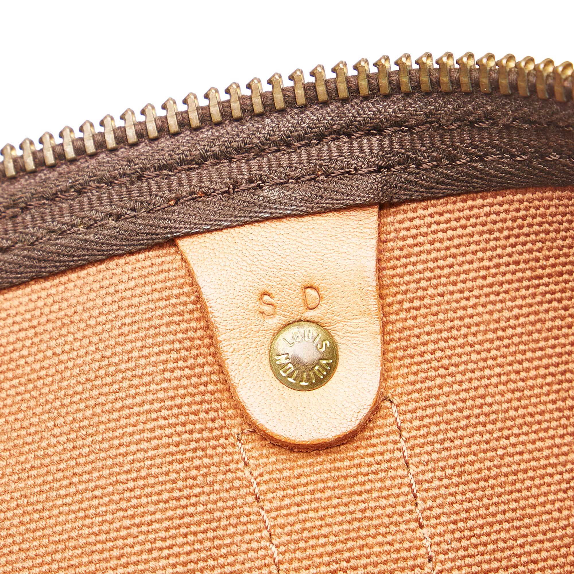 Louis Vuitton Monogram Keepall 55 (SHG-34985)